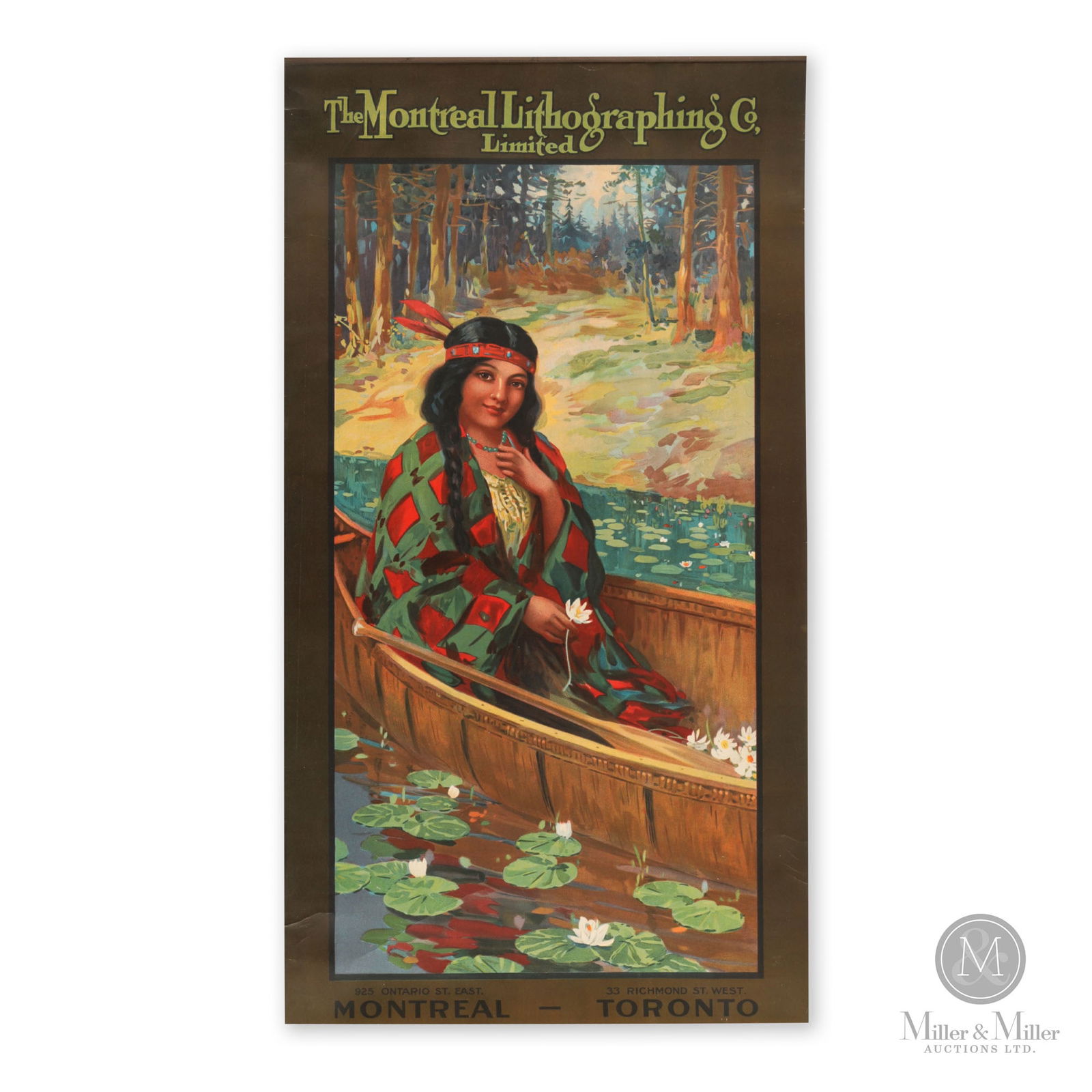 Montreal Lithographing Co. Calendar Artwork (1 of 6)