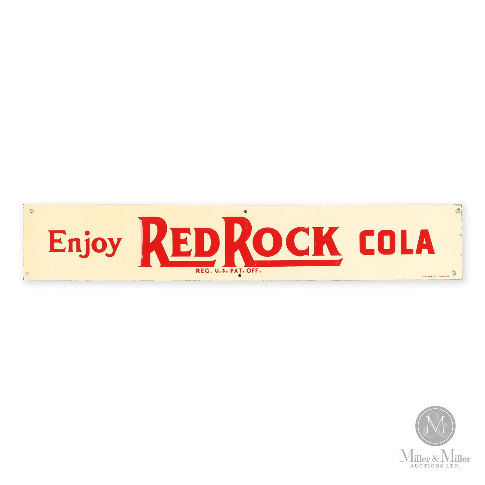 Red Rock Cola Strip Sign (1 of 5)