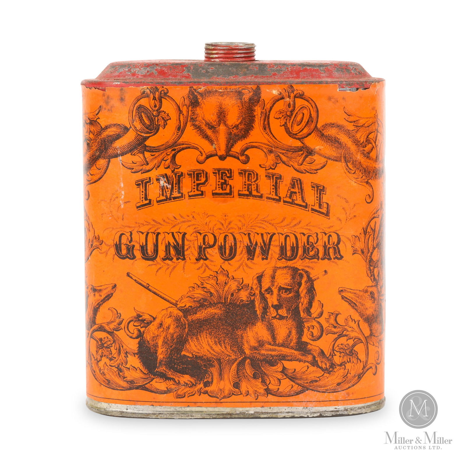 Eureka Imperial Gunpowder Flask (1 of 6)