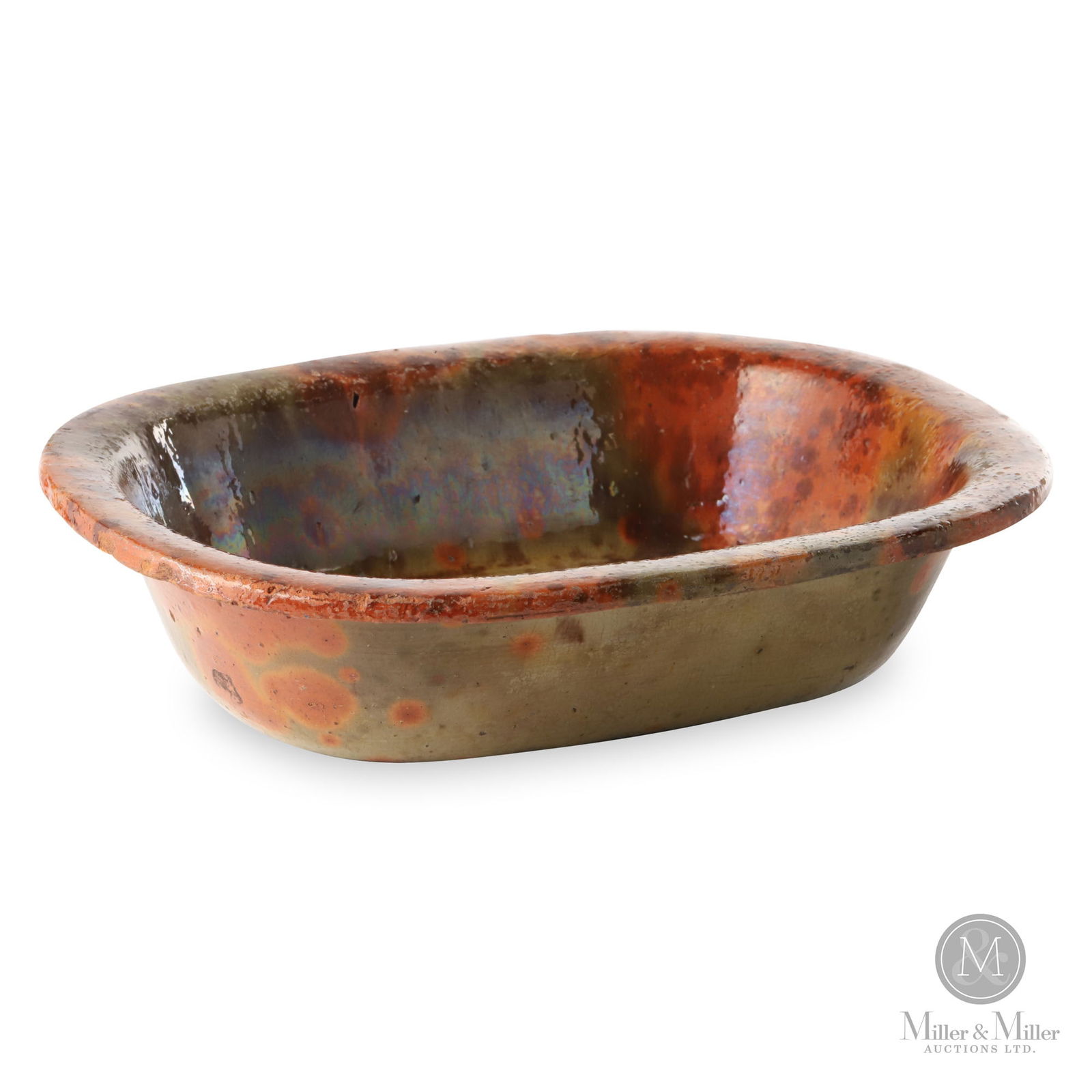 Quebec Redware Baking Dish (1 of 9)