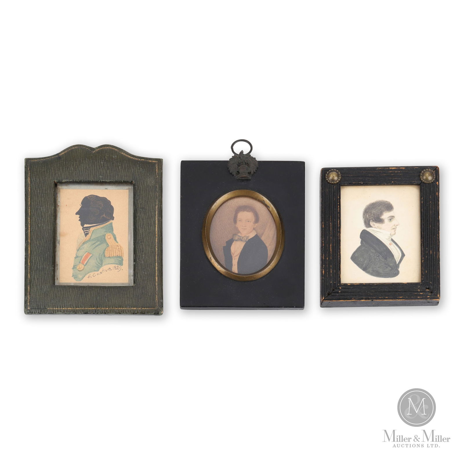 Three Miniature Silhouettes (1 of 8)