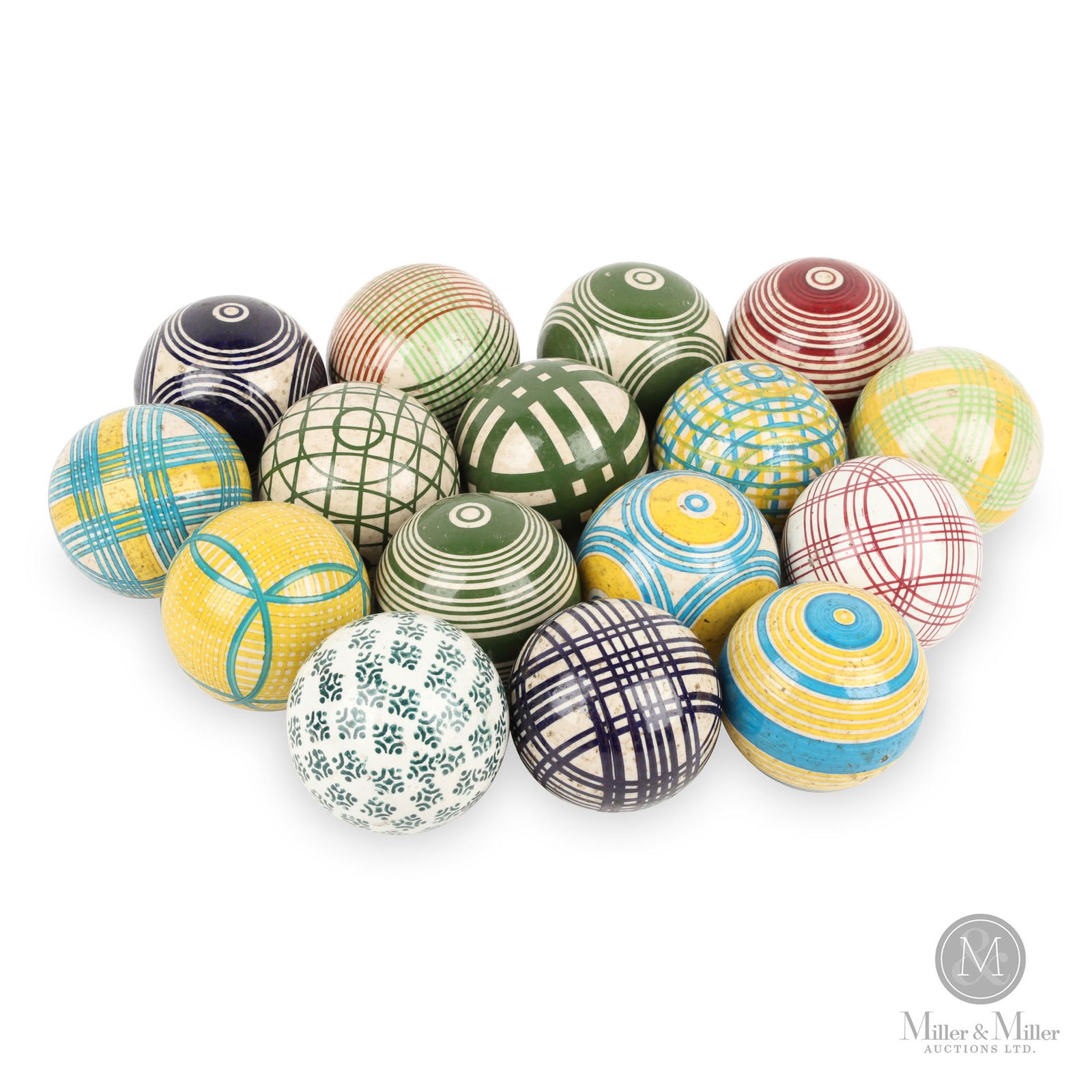 Set of Large Outdoor Carpet Balls (1 of 5)