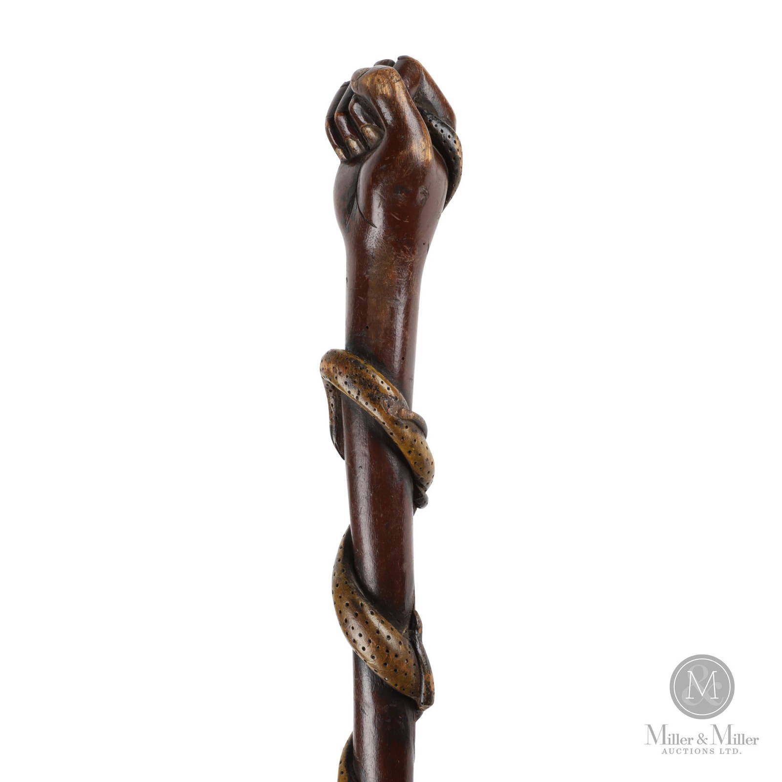 Winding Snakes Walking Stick Auction