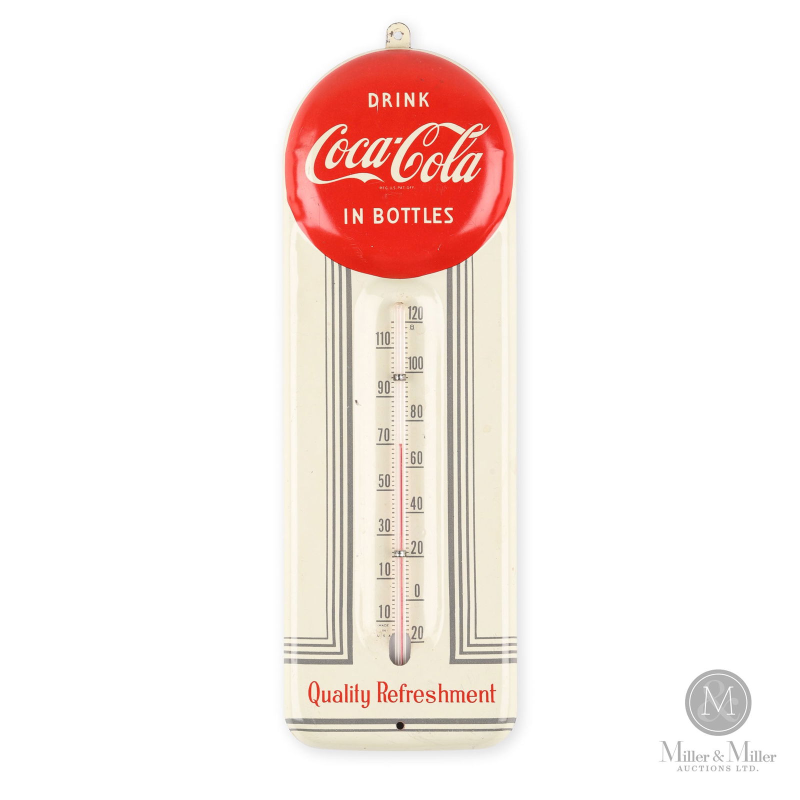 Coca-Cola Button Thermometer (1 of 6)