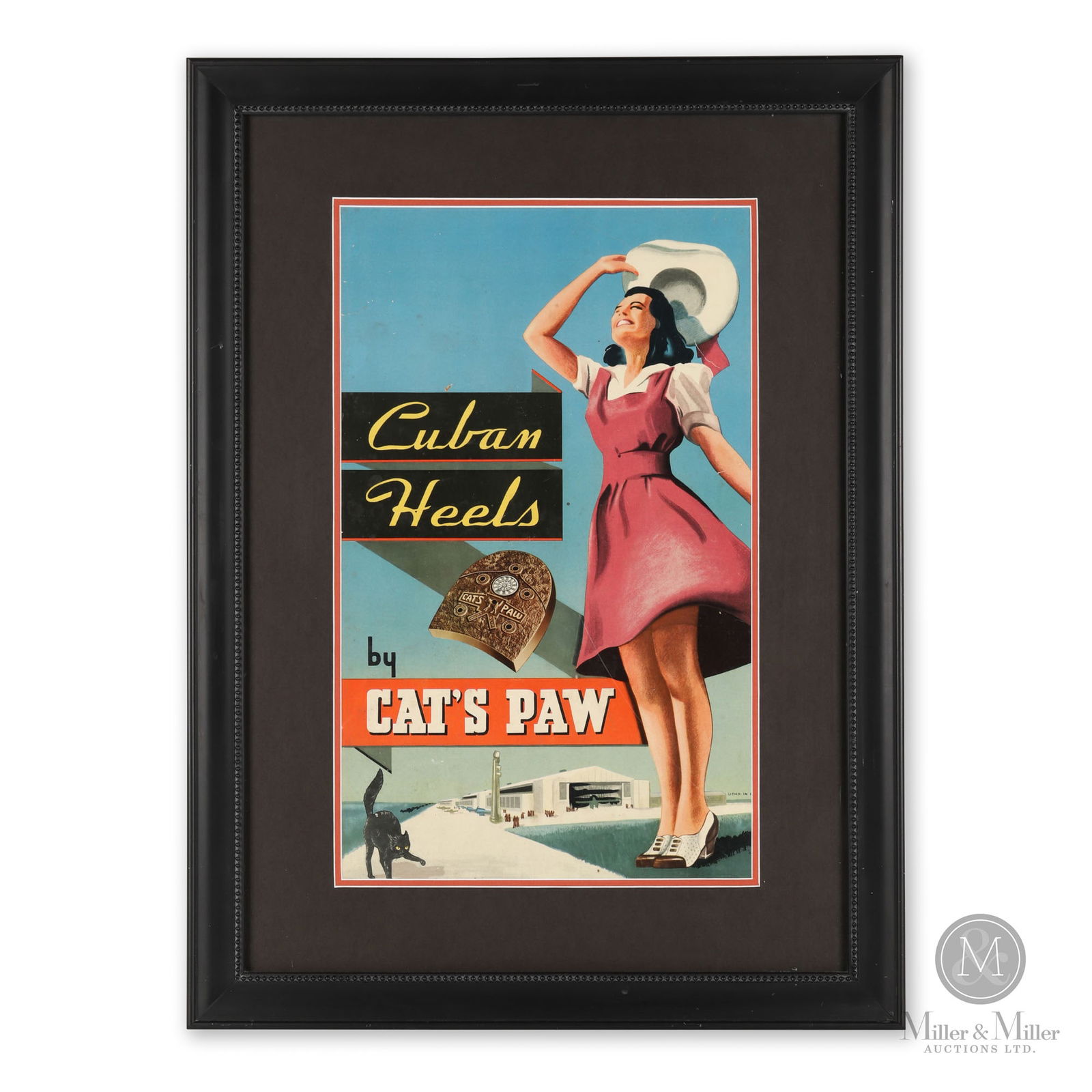 Cat's Paw "Cuban Heels" Counter Sign (1 of 5)