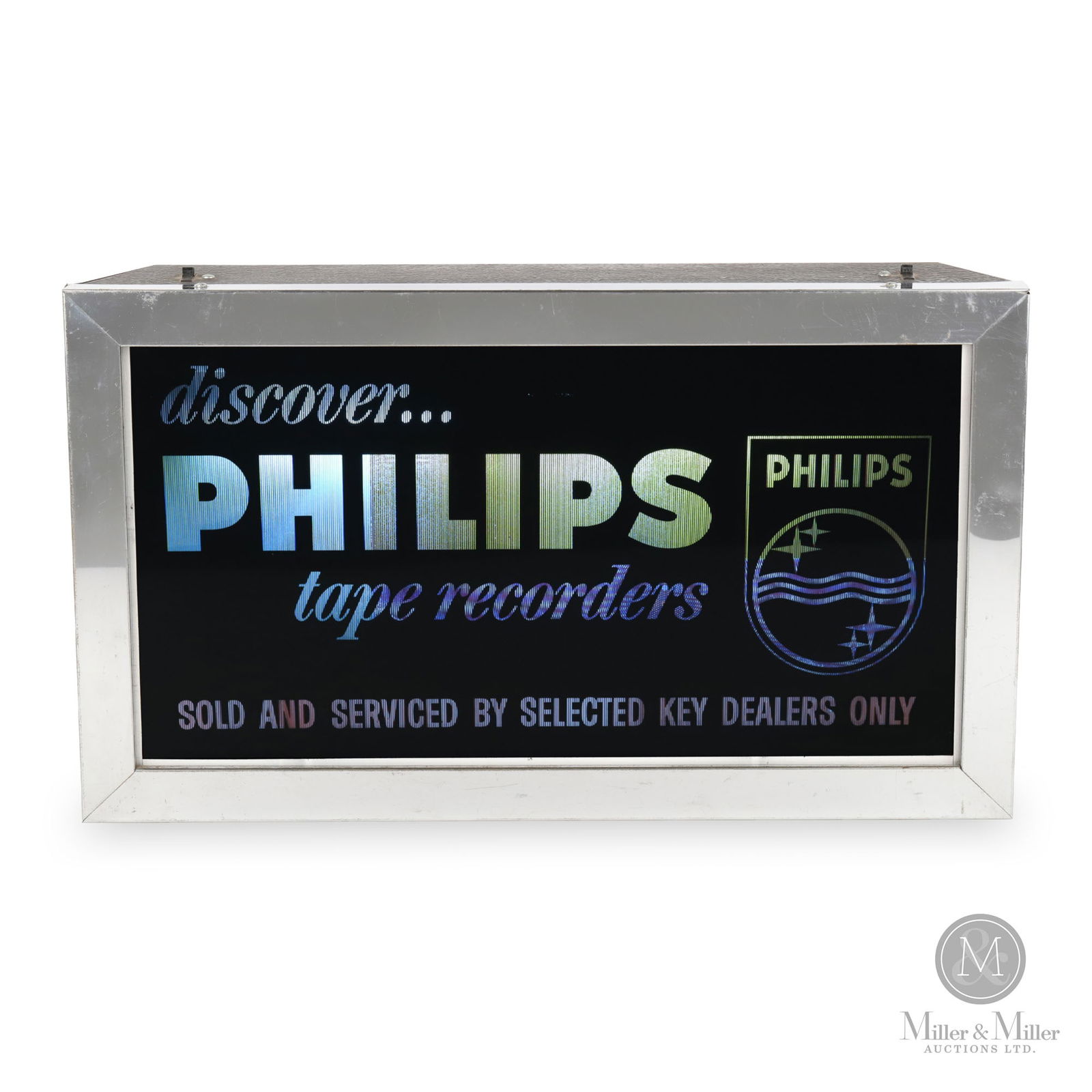 Philips Tape Recorders Lighted Animated Sign (1 of 8)