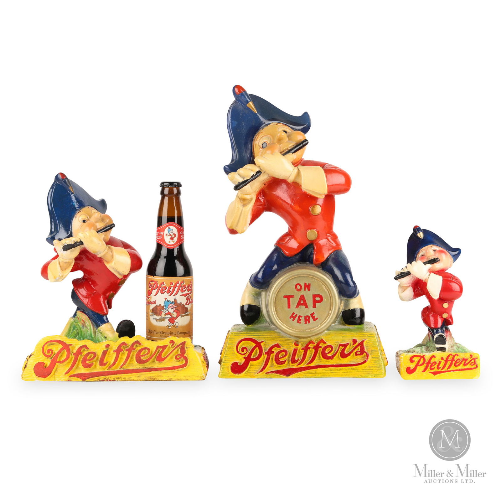 Pfeiffer's Beer "johnny Pfeiffer" Statues Auction