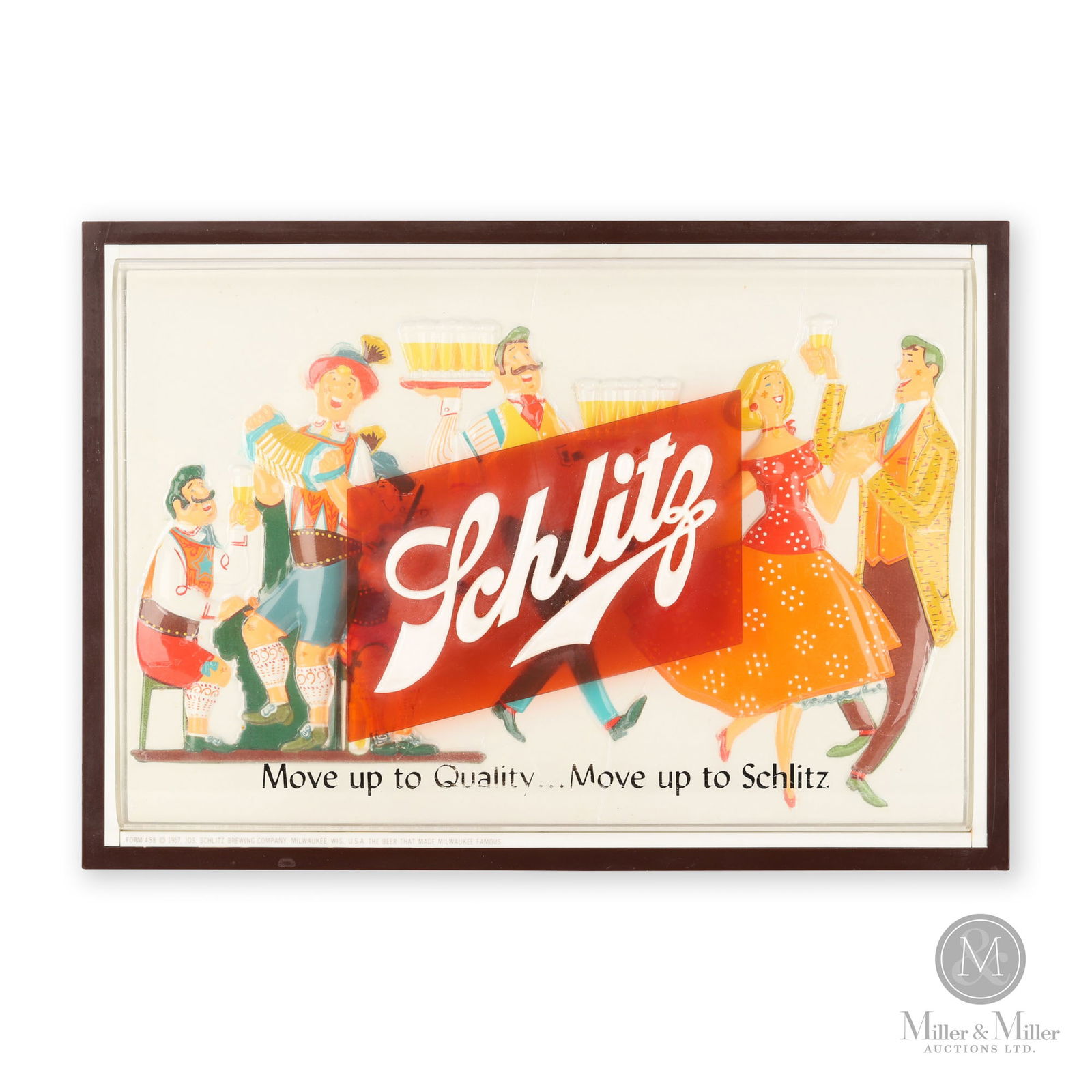 Schlitz Beer "Move Up to Schlitz" Sign (1 of 7)