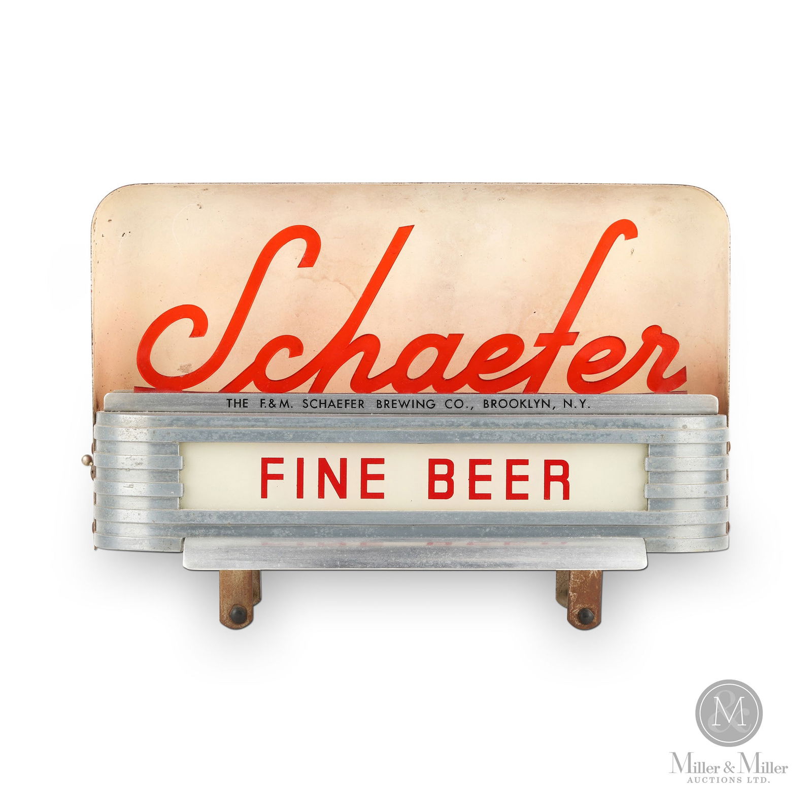 Schaefer Beer Lighted Counter Sign (1 of 6)