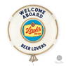 Stroh's Beer Lighted Life Buoy Sign