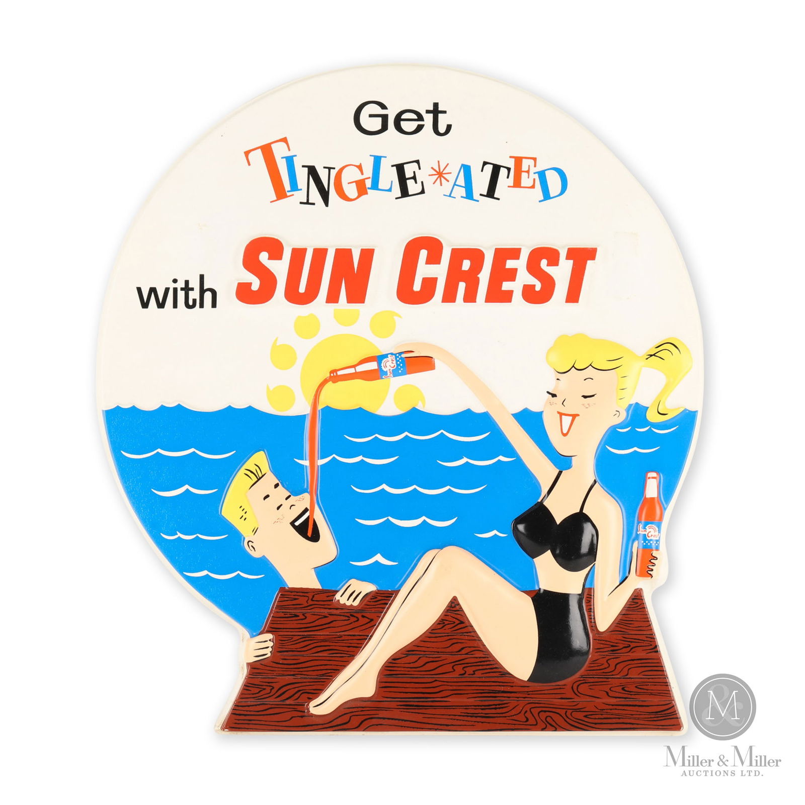 Sun Crest Celluloid Sign (1 of 5)