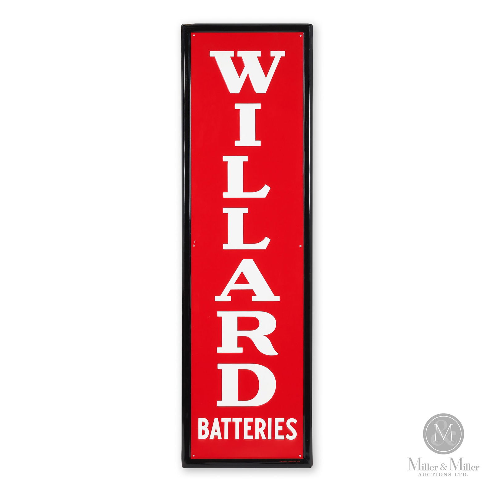 Willard Batteries 1958 Vertical Sign (1 of 12)