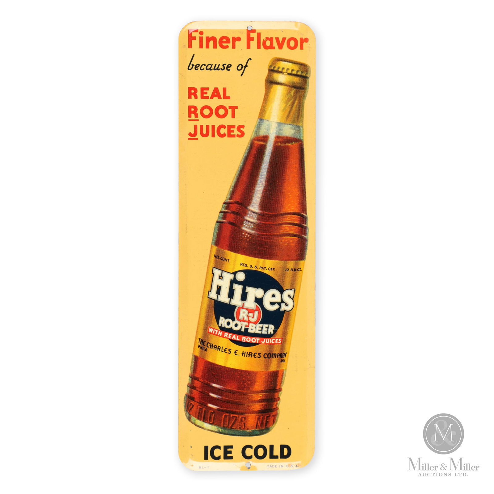 Hires Root Beer Door Push Sign (1 of 6)