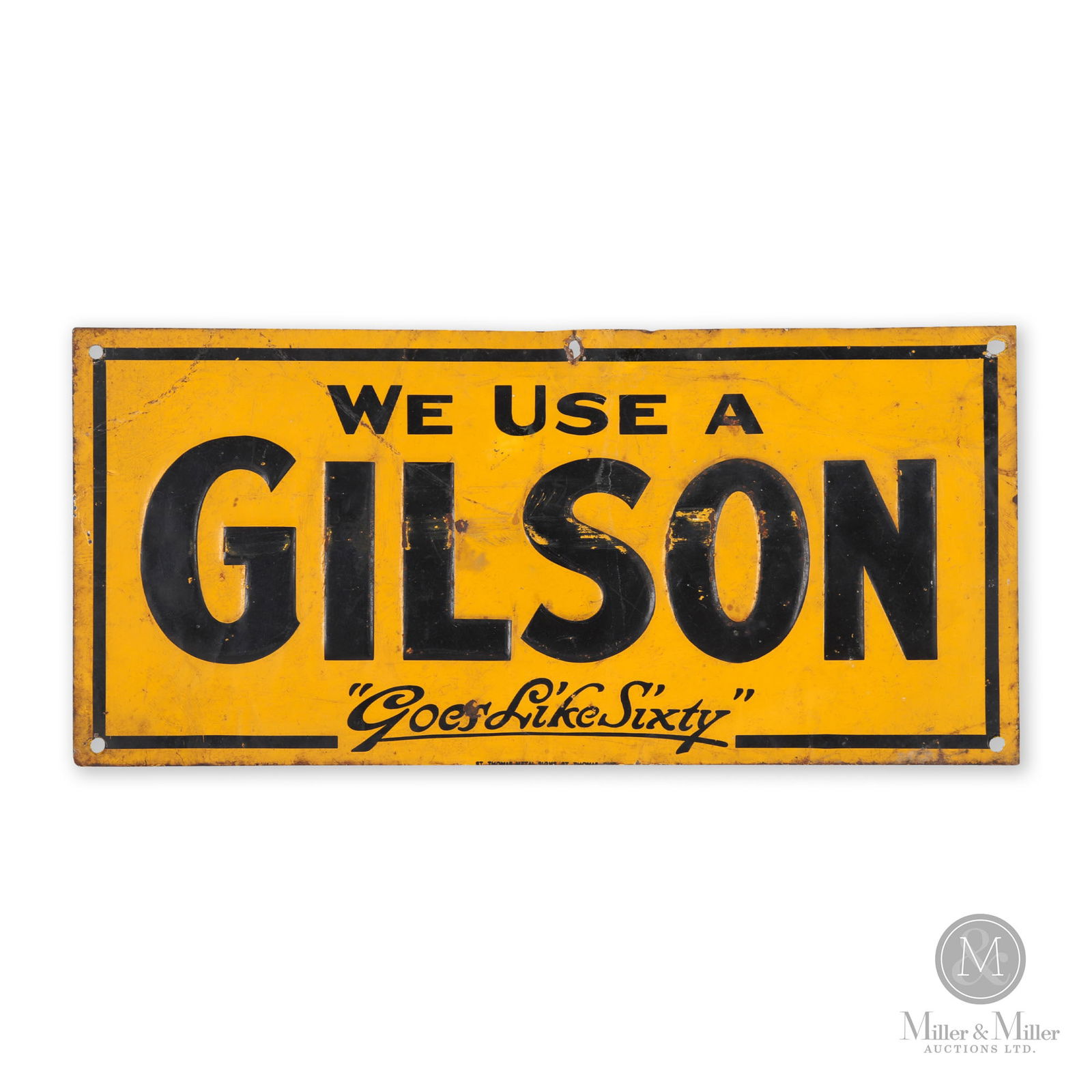 Gilson Gas Engines Sign (1 of 6)