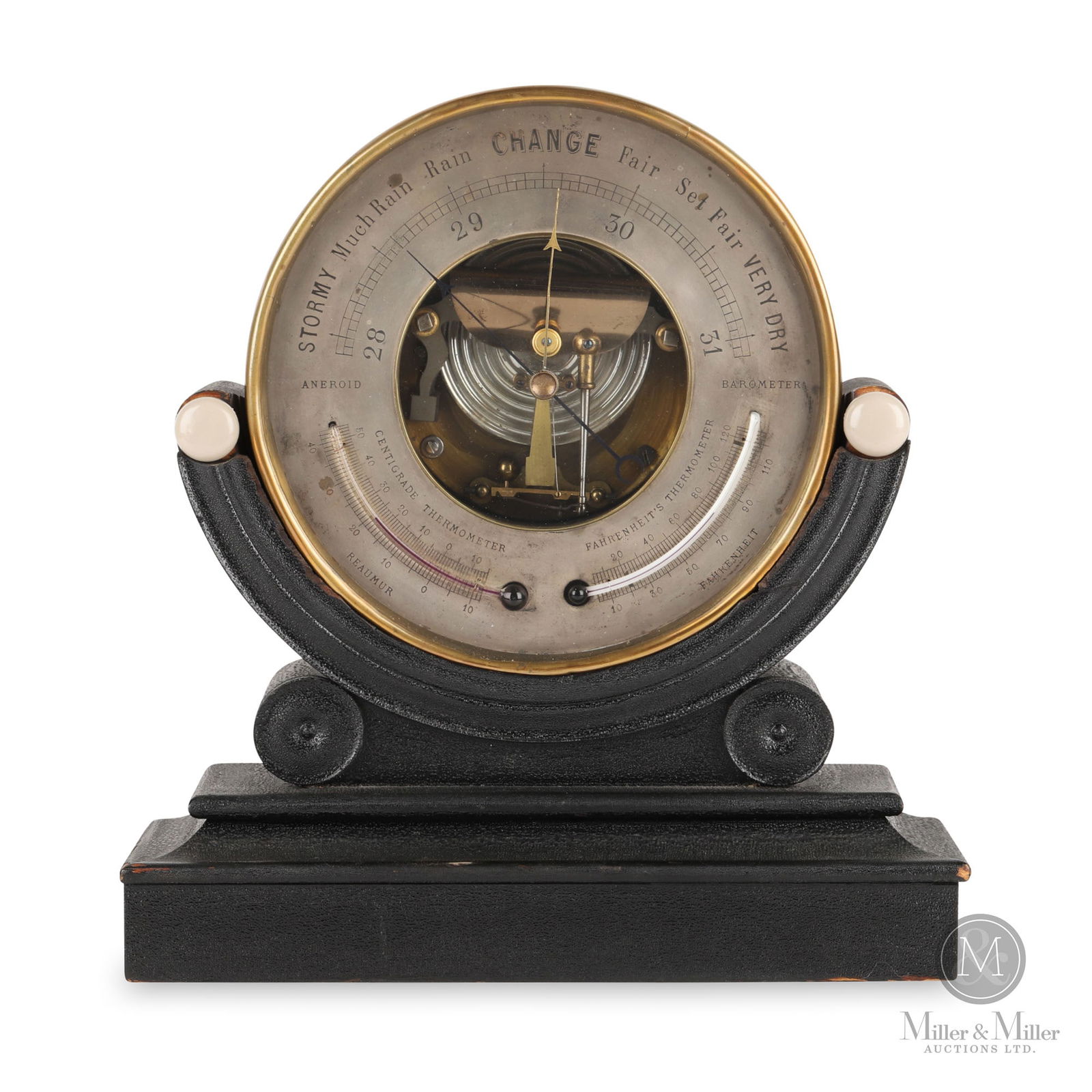 French Aneroid Desk Barometer (1 of 10)