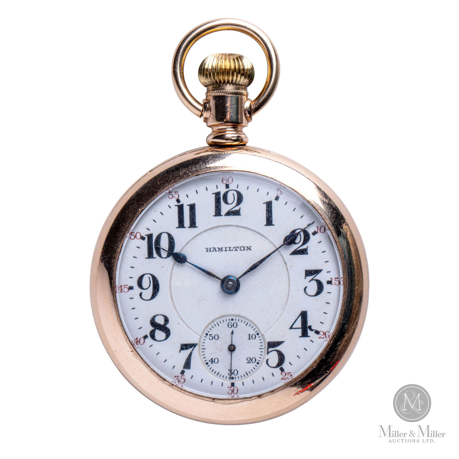 Hamilton Watch Co., 18S 21J Model 940 (1 of 9)