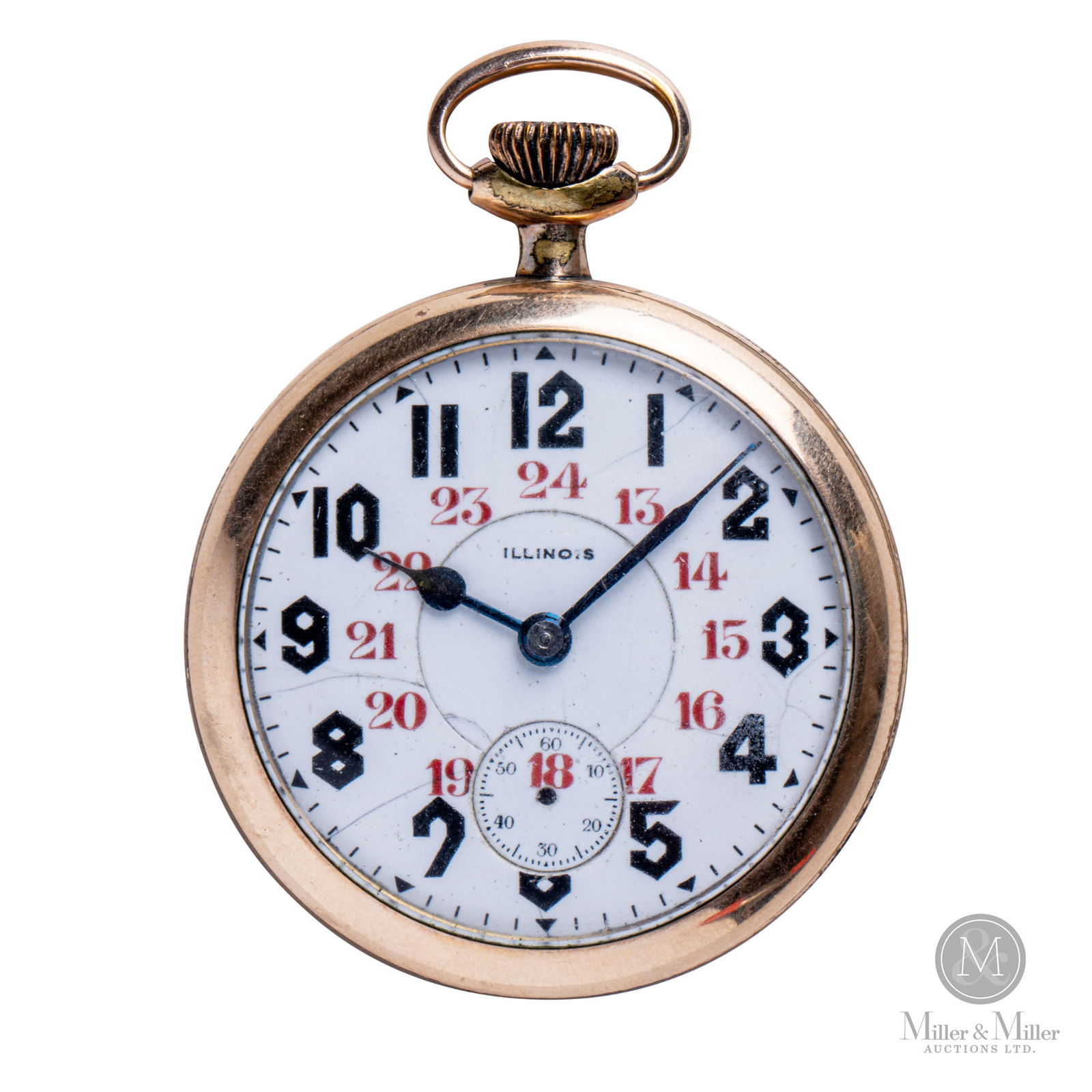 Illinois Watch Co., 16S 21J Bunn Special 60 Hour (1 of 8)