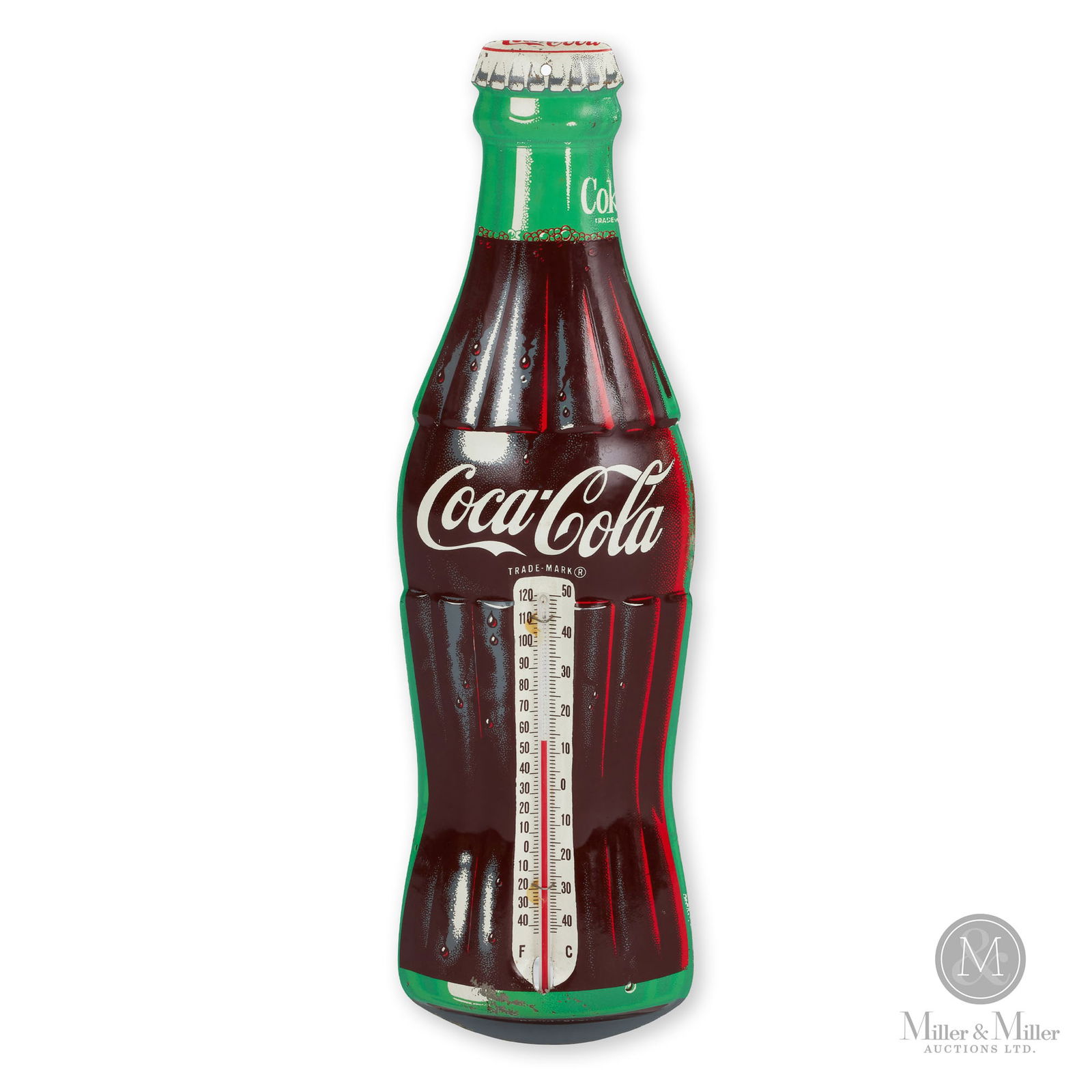 Coca-Cola Bottle Thermometer (1 of 2)
