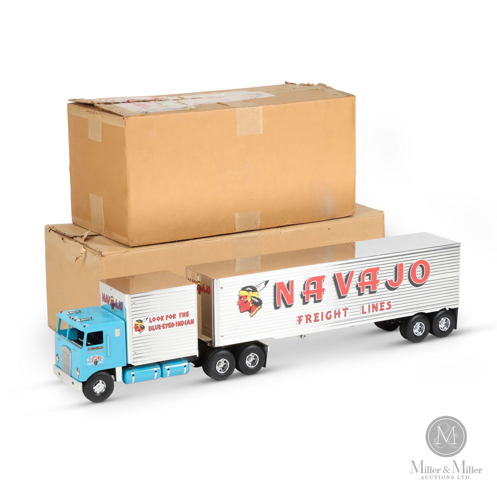 Smith-Miller Smitty Toys Navajo Freight Lines Kenworth Transport Truck (1 of 13)