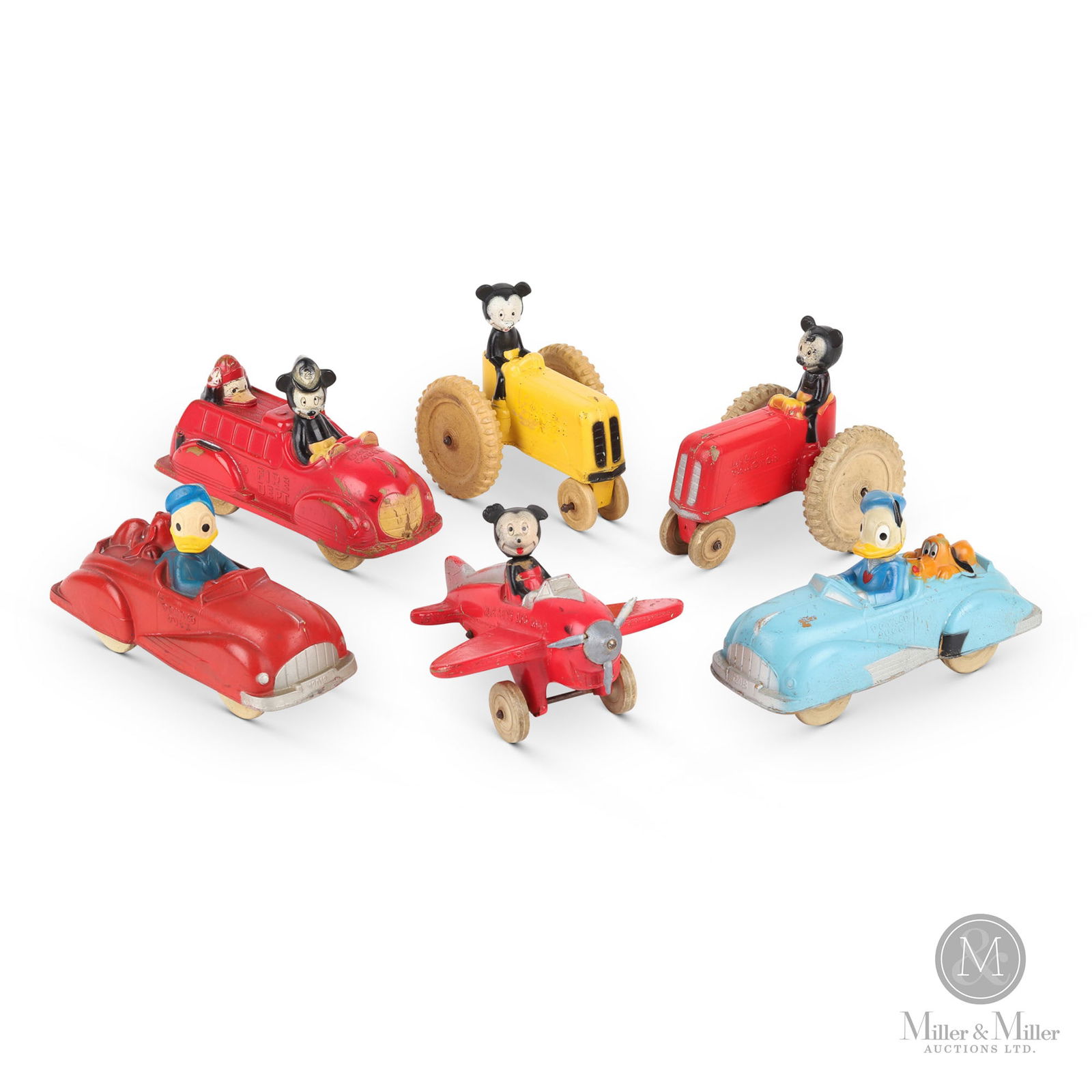 Viceroy & Sun Rubber Co. Disney Rubber Vehicles (1 of 13)