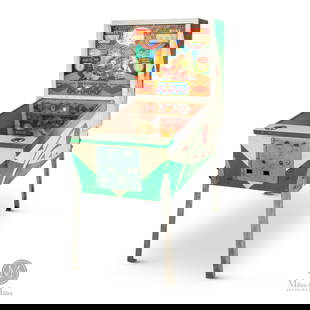 Midway's Play Ball Pinball Machine: American. Circa 1965. 62.5" x 54" x 27". The Howie Meyer Legacy Collection.