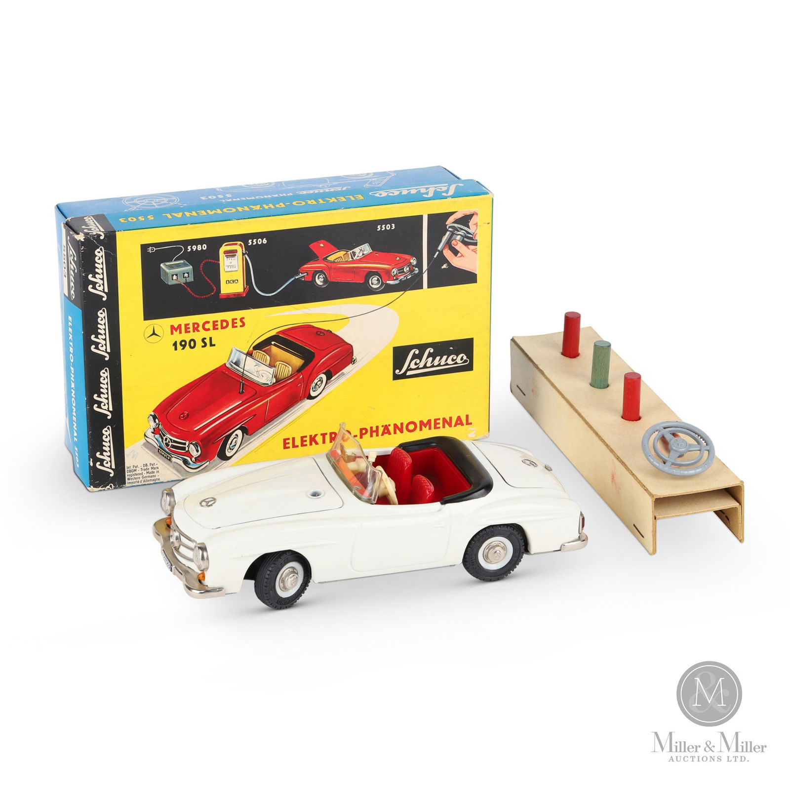 Schuco-Elektro No. 5503 Phanomenal Mercedes Benz 190 SL (1 of 12)