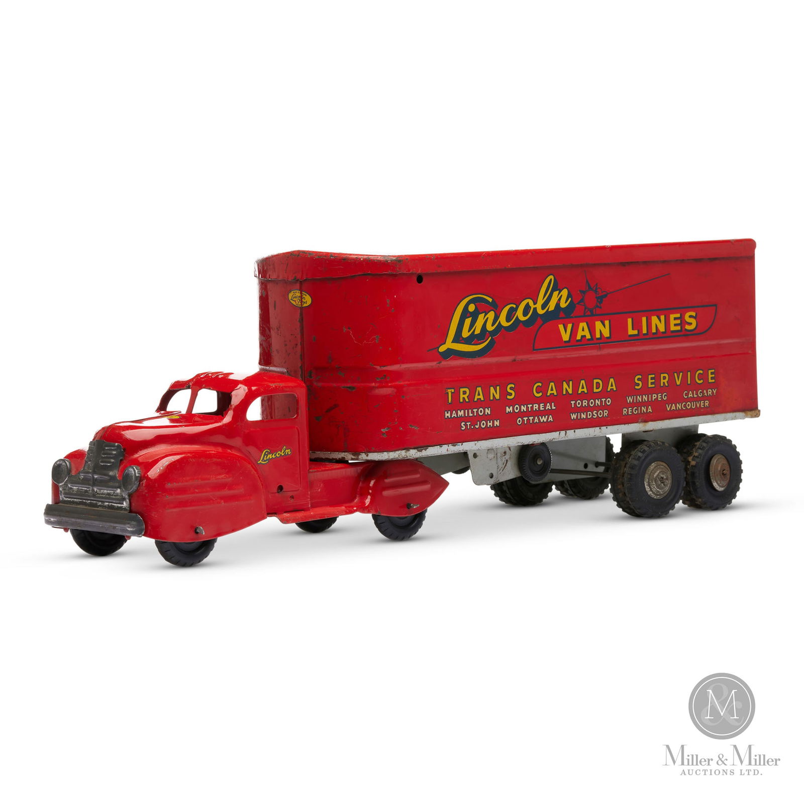 Lincoln Toys Trans Canada Van Lines Moving Truck (1 of 18)