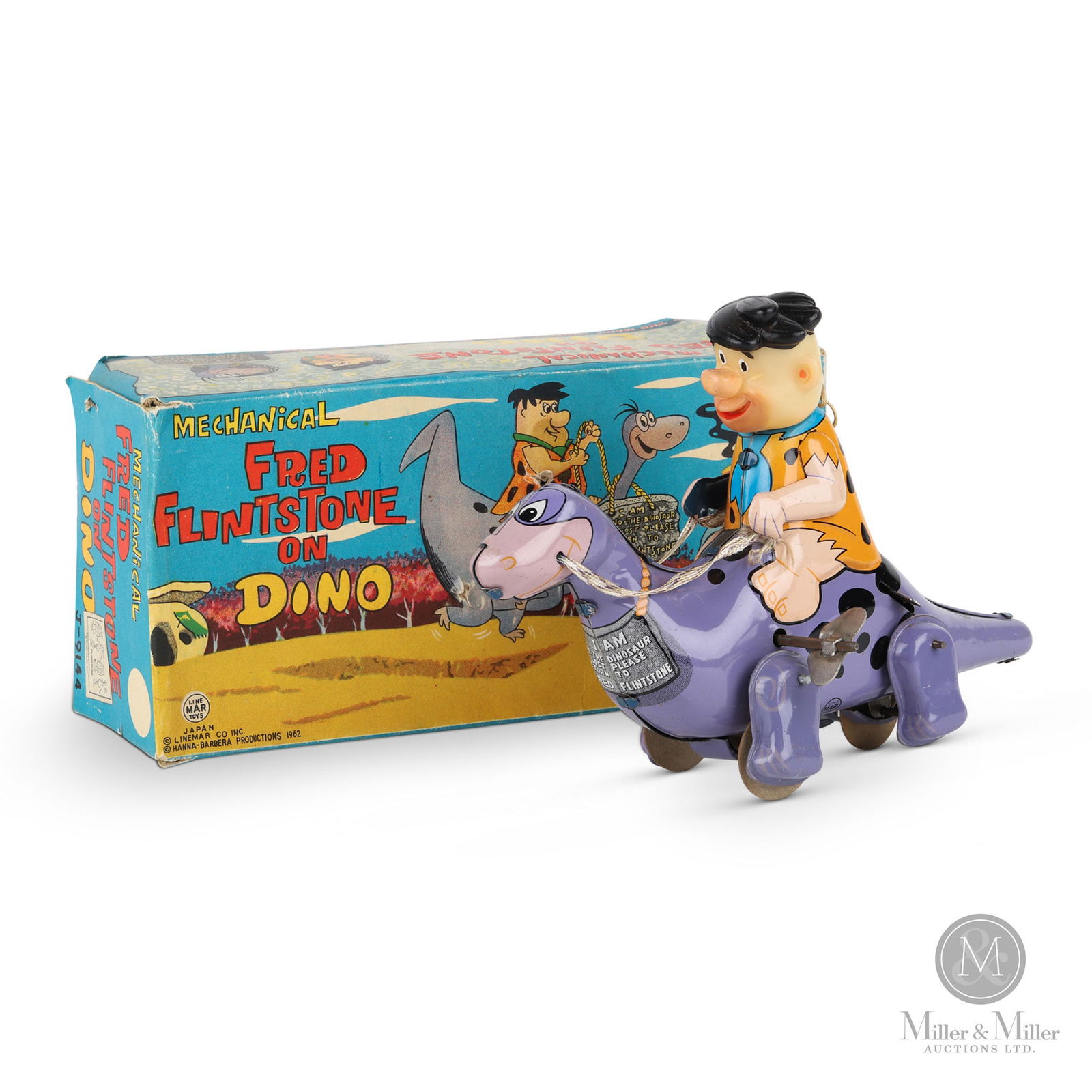 Linemar Fred Flintstone on Dino (1 of 17)