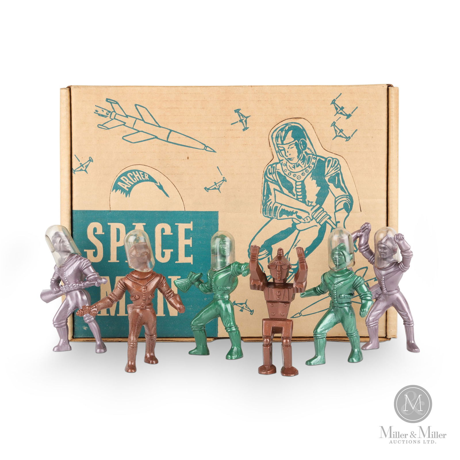 Archer Plastics No. 100 Space Men 2 Dozen Display Pack (1 of 15)