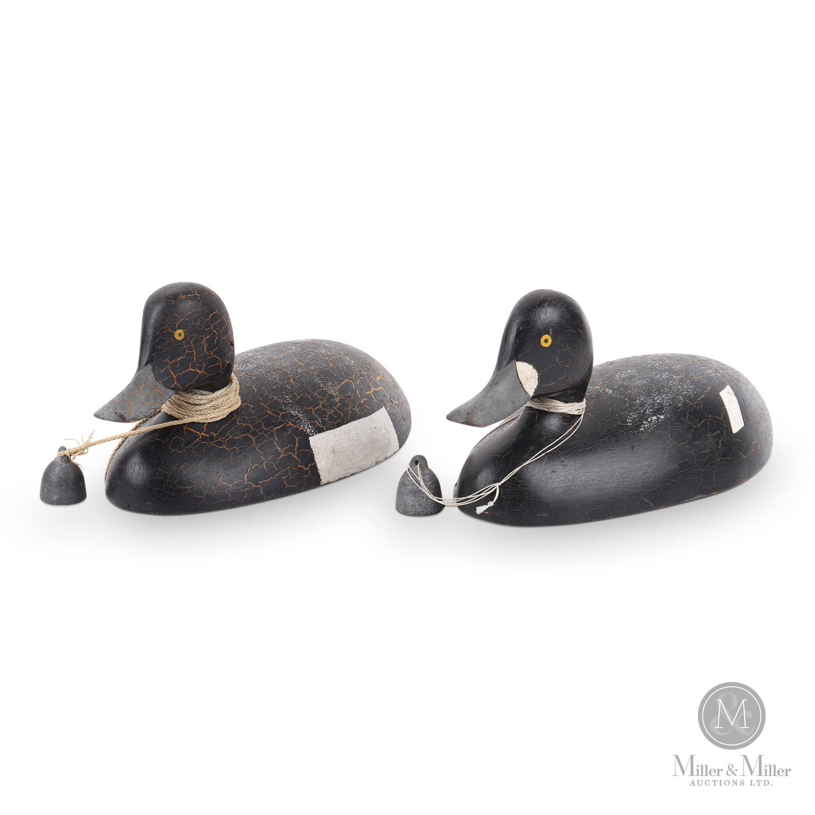 Pair of Bluebills by Ray Pomeroy,  Gores Landing (1 of 9)