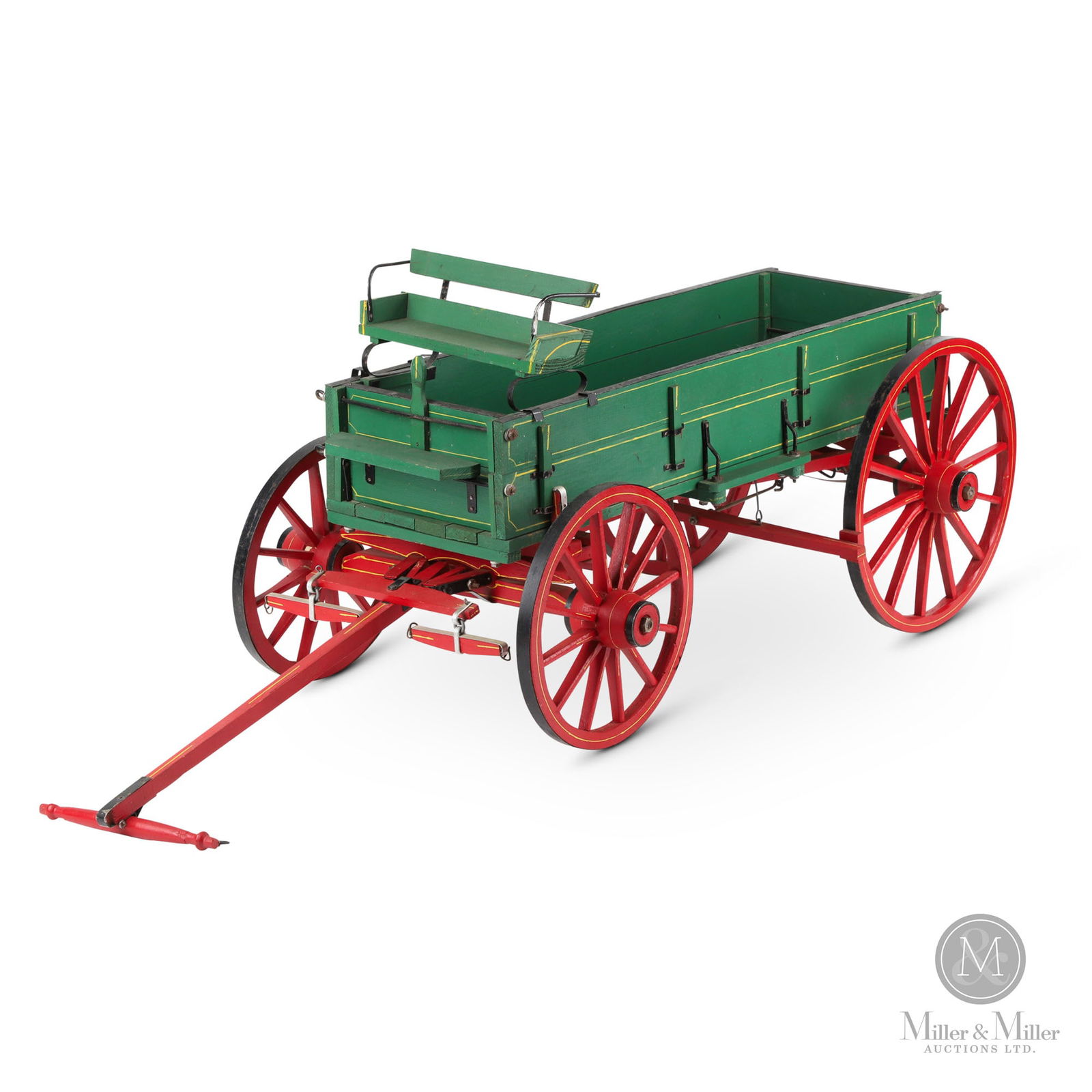 Beer wagon model in paint (1 of 6)