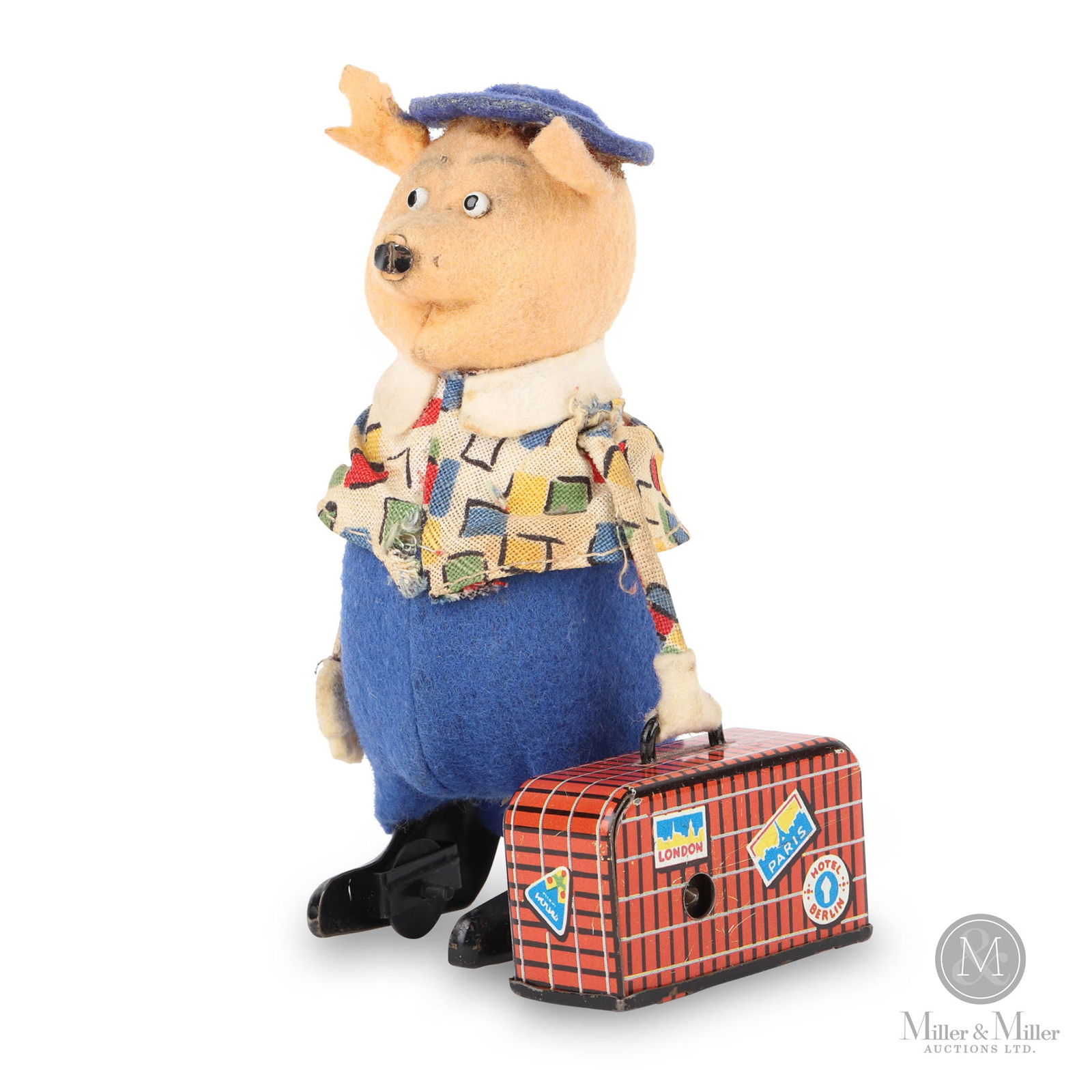 Schuco 980/6 Walt Disney Pig with Suitcase (1 of 9)