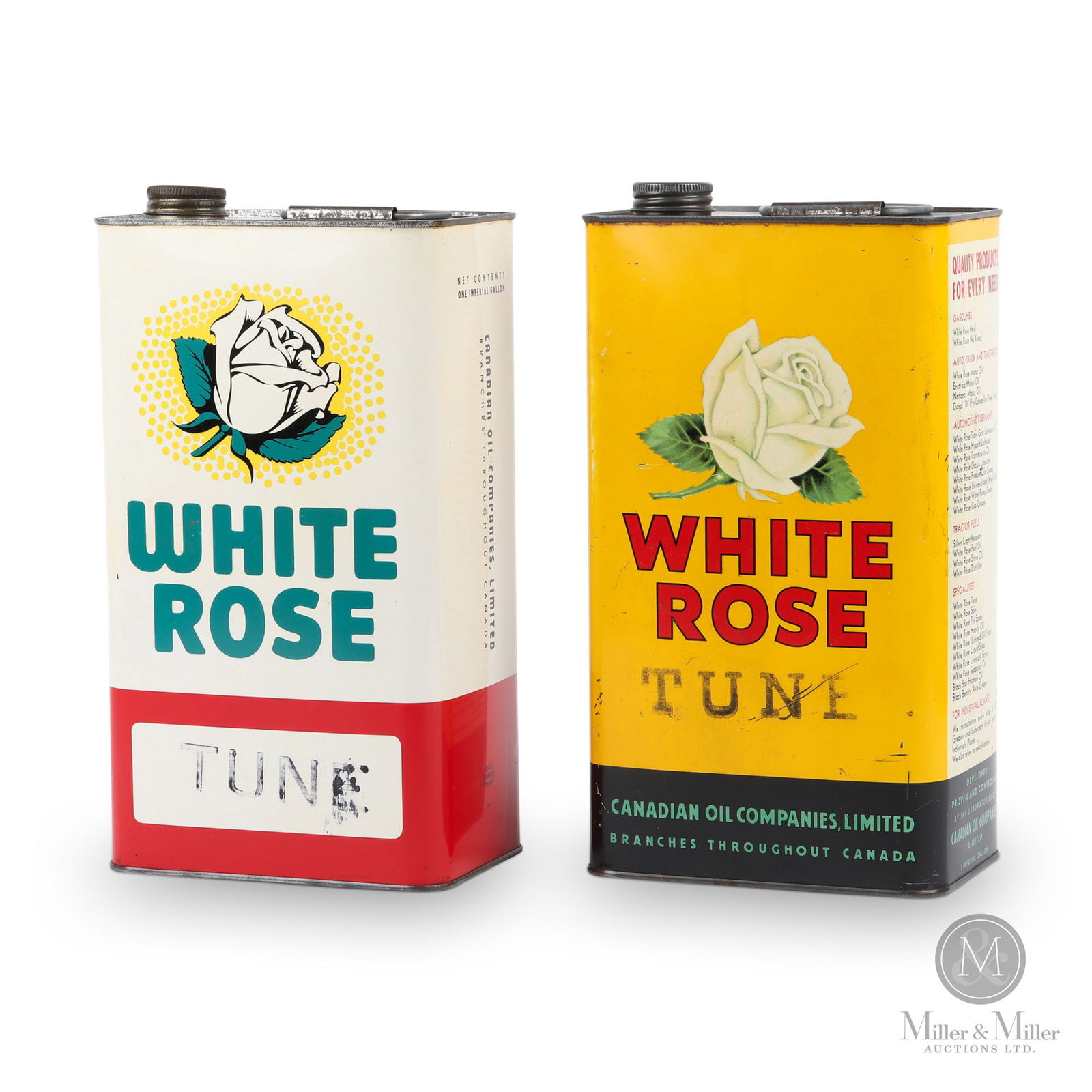 White Rose Motor Tune 1 Gallon Cans (1 of 7)