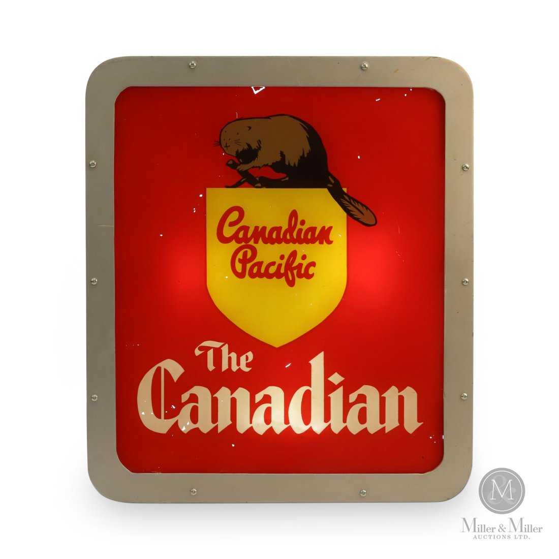Canadian Pacific Railway Drumhead Sign (1 of 10)