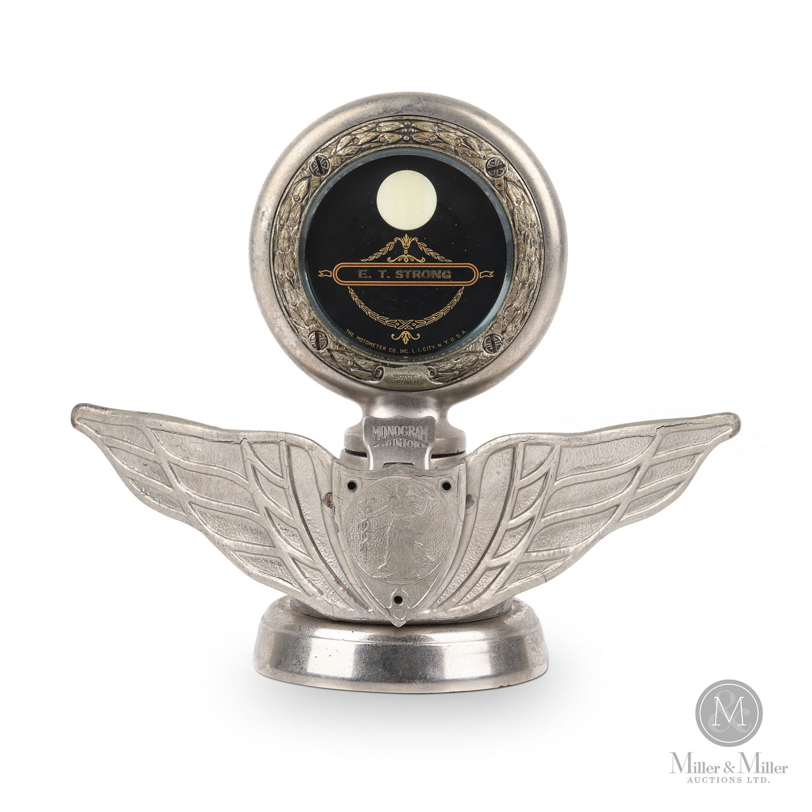 E.T. Strong Boyce MotoMeter Accessory Radiator Hood Ornament (1 of 12)