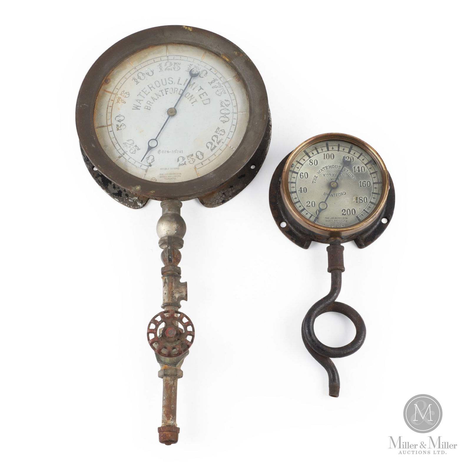 E. Leonard & Sons & Waterous Engine Works Gauges (1 of 10)