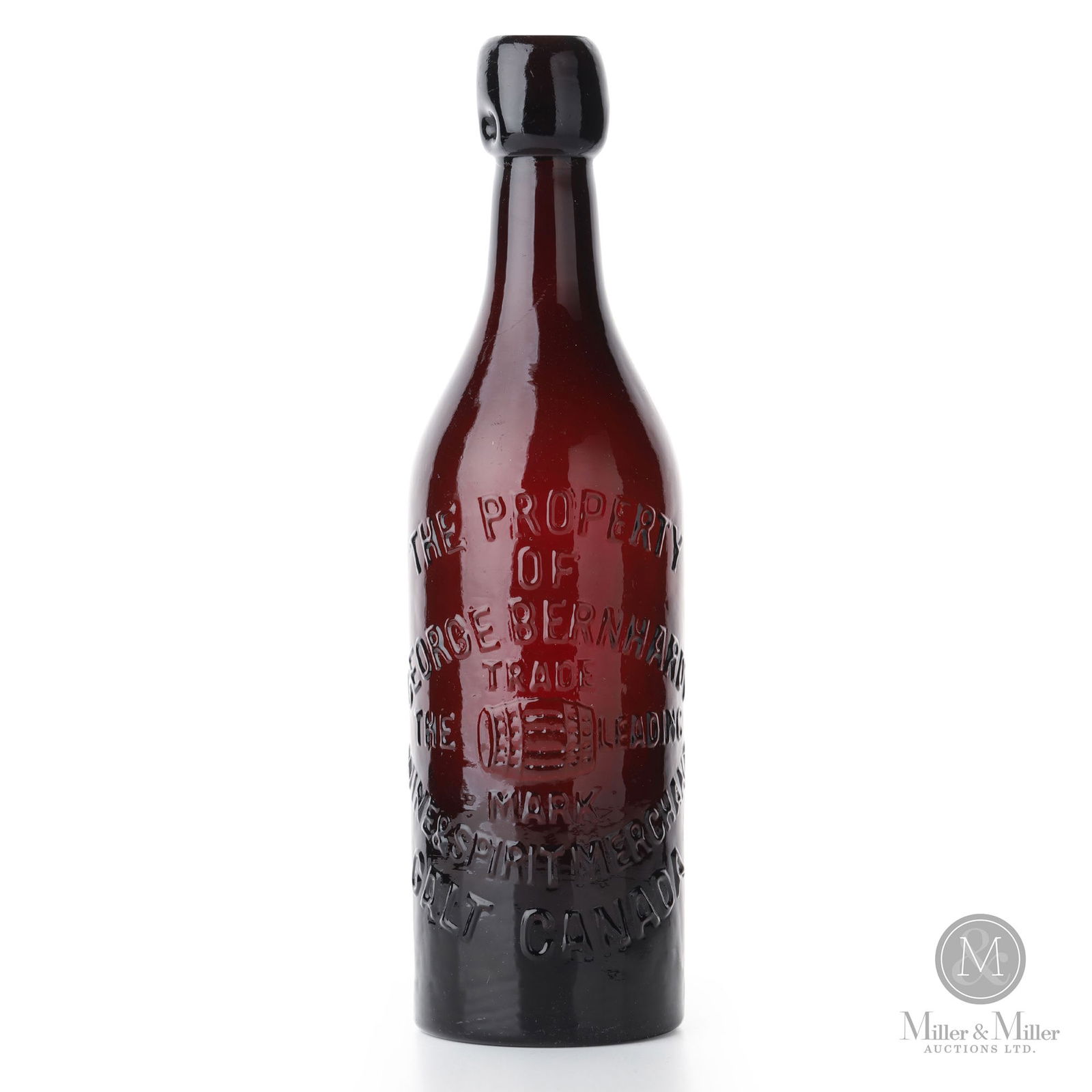 George Bernhardt Galt, Ontario Beer Bottle (1 of 8)