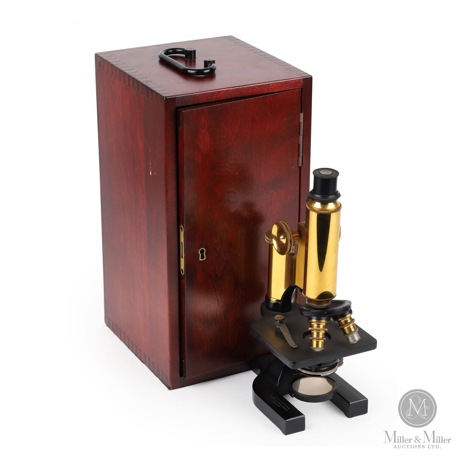 Cased Spencer Physician's Microscope (1 of 11)