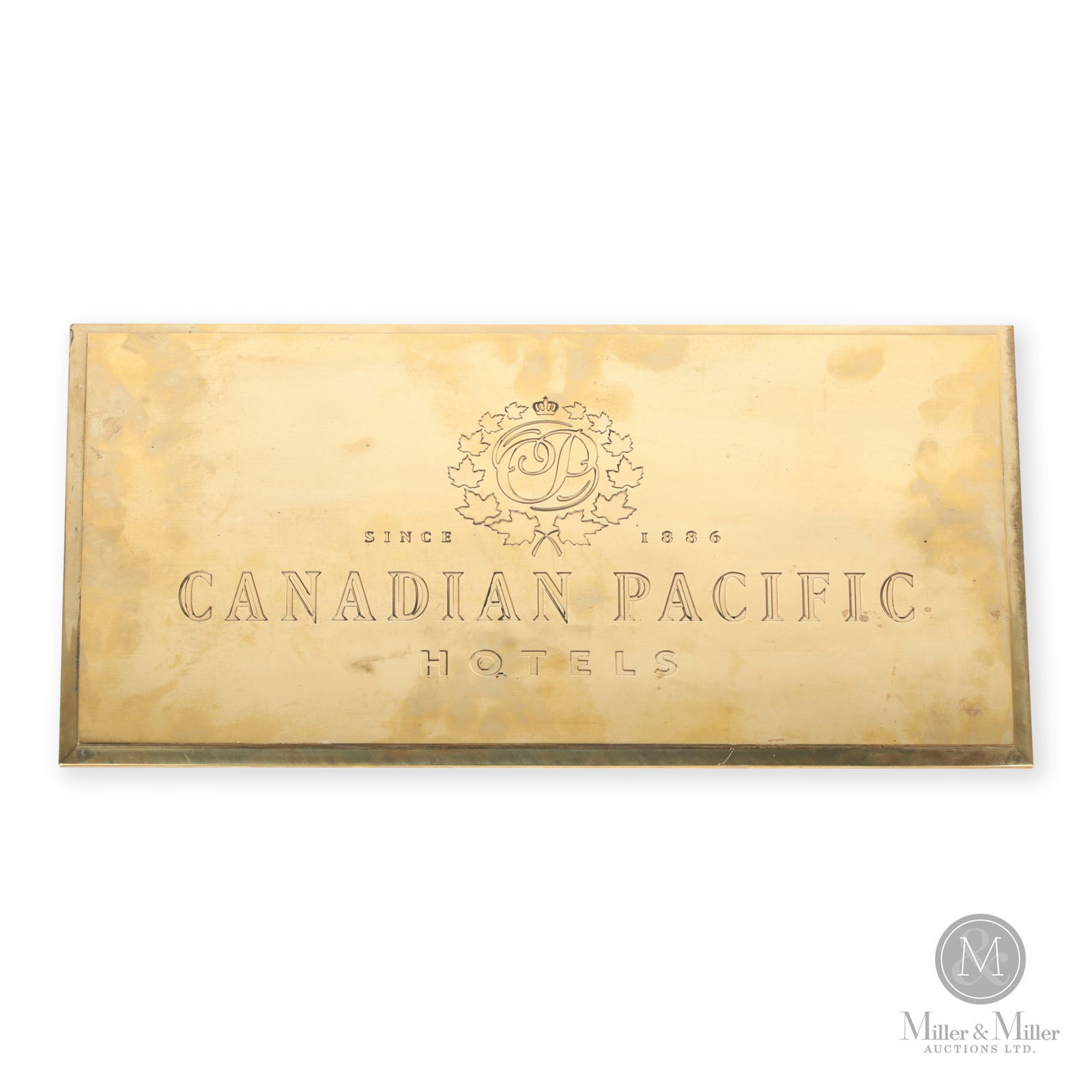 Canadian Pacific Hotels Plaque (1 of 4)