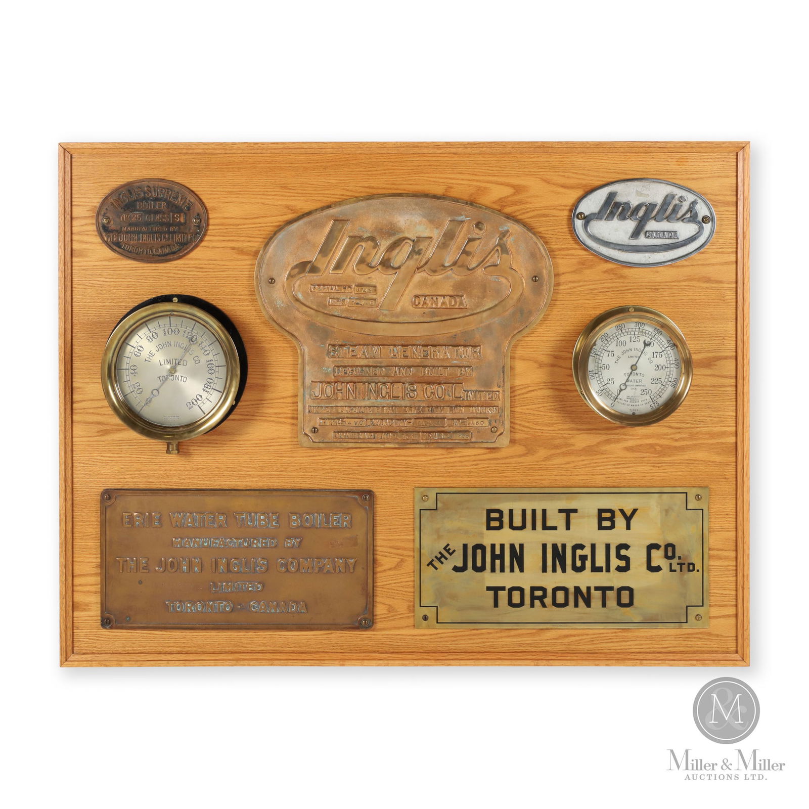 John Inglis Boiler Plates & Gauges (1 of 9)