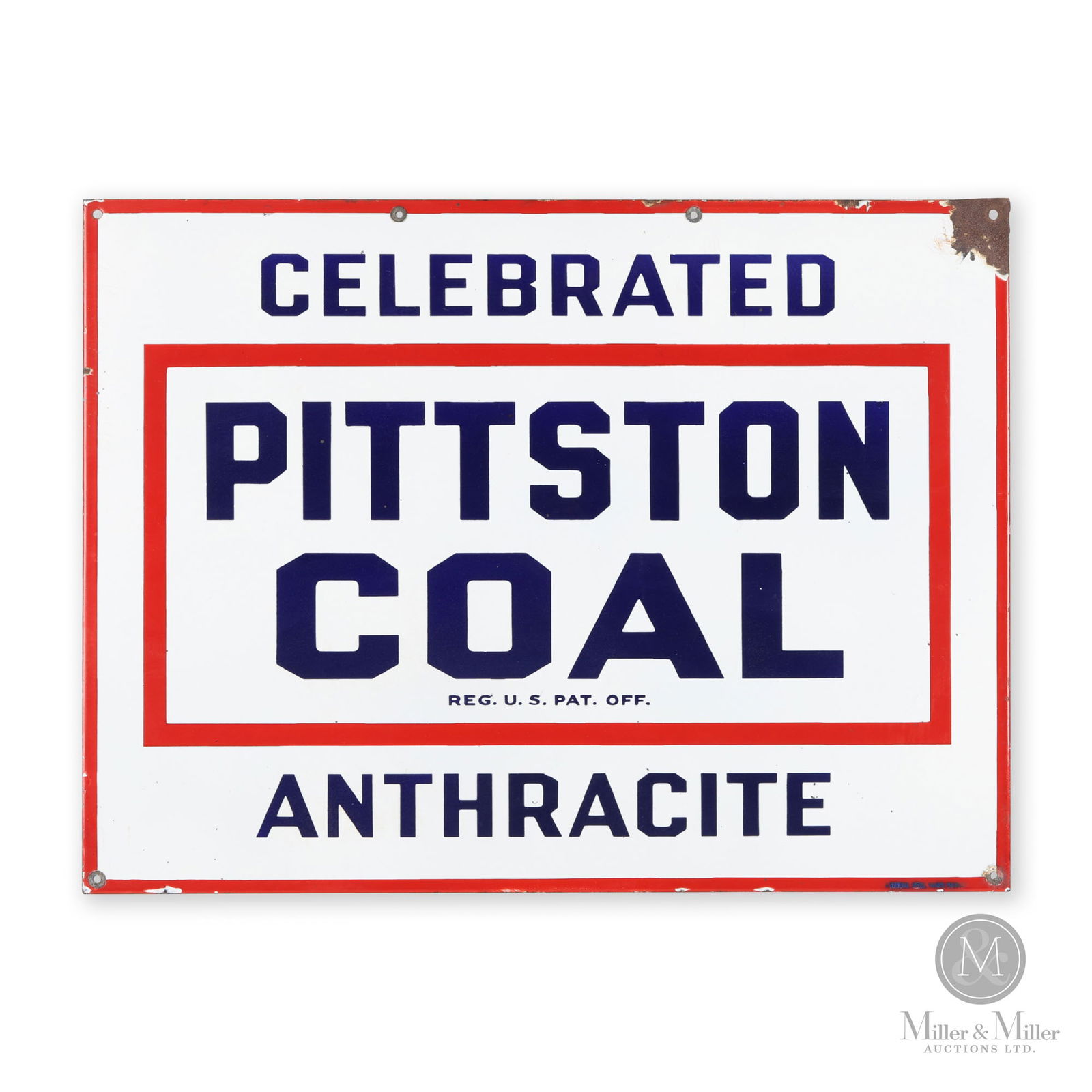Pittston Anthracite Coal Sign (1 of 4)
