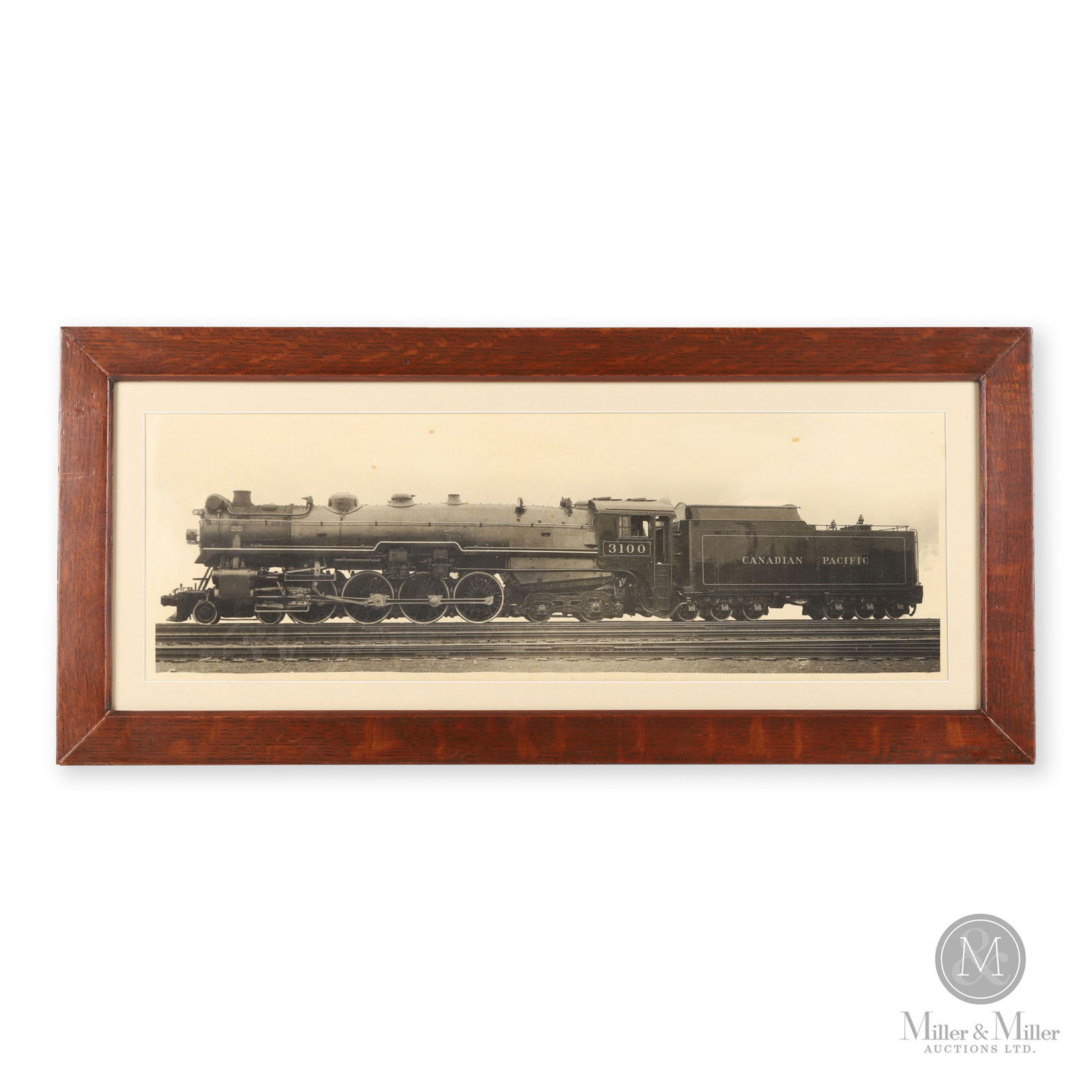 CPR Locomotive No. 3100 Builder's Portrait (1 of 4)