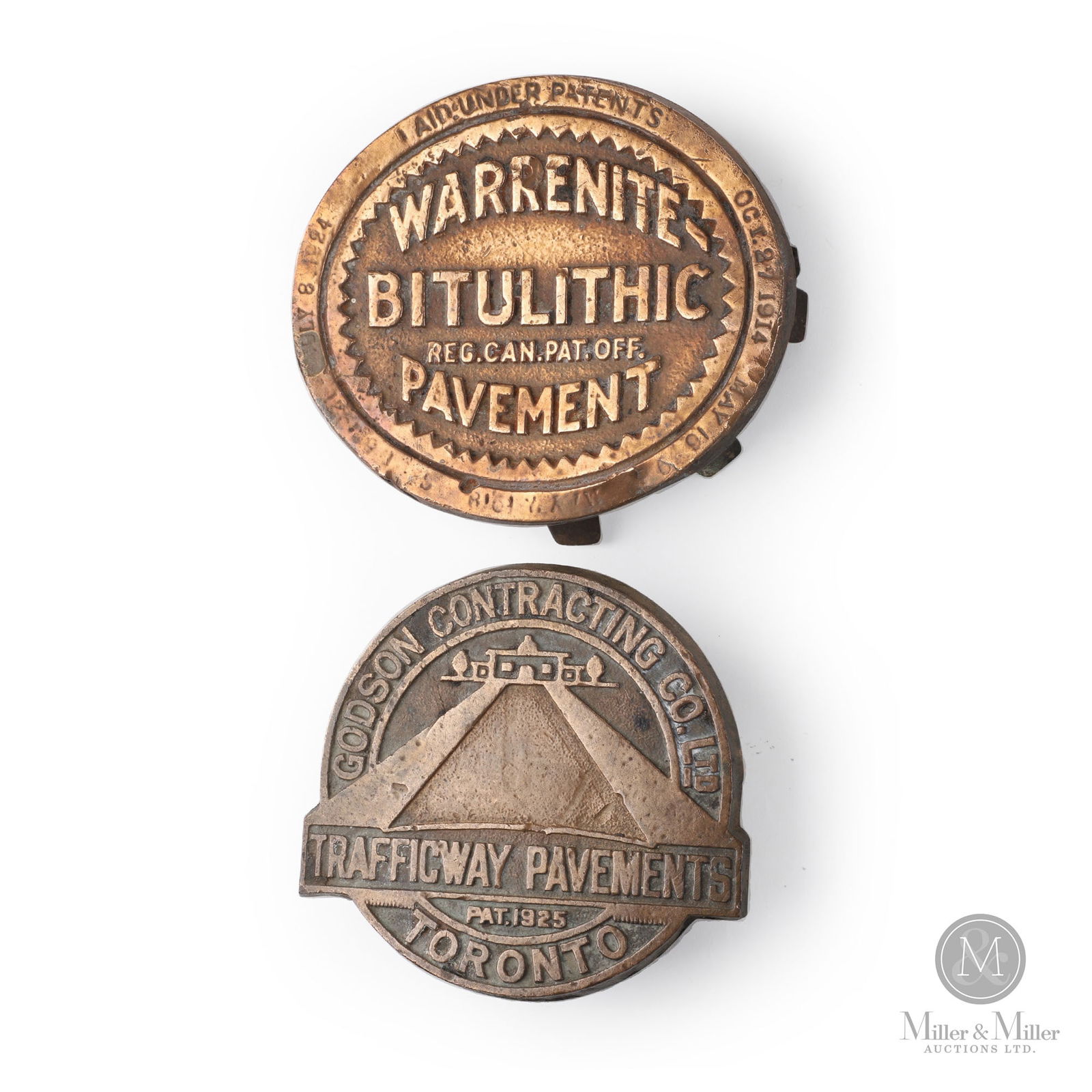 Brass Pavement Markers (1 of 5)