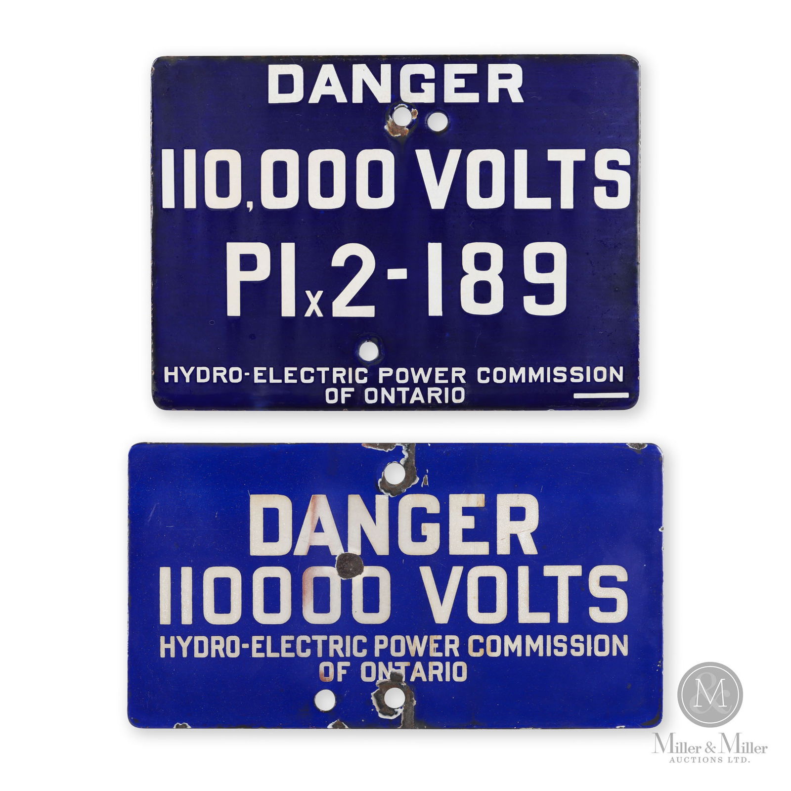 Ontario Hydro-Electric Power Commission Danger Signs (1 of 7)