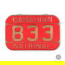 Canadian National Locomotive Number Plate 833