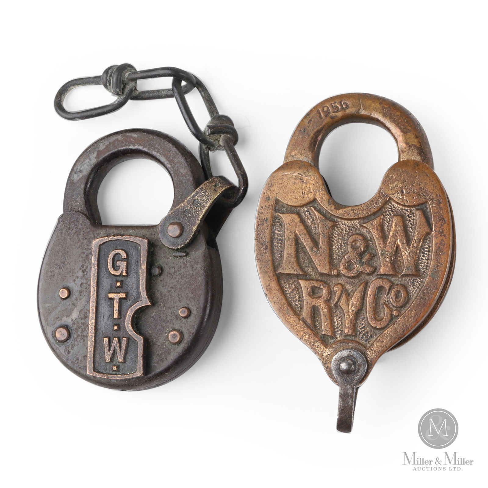 Grand Trunk Western, Norfolk & Western Railway Switch Locks (1 of 7)