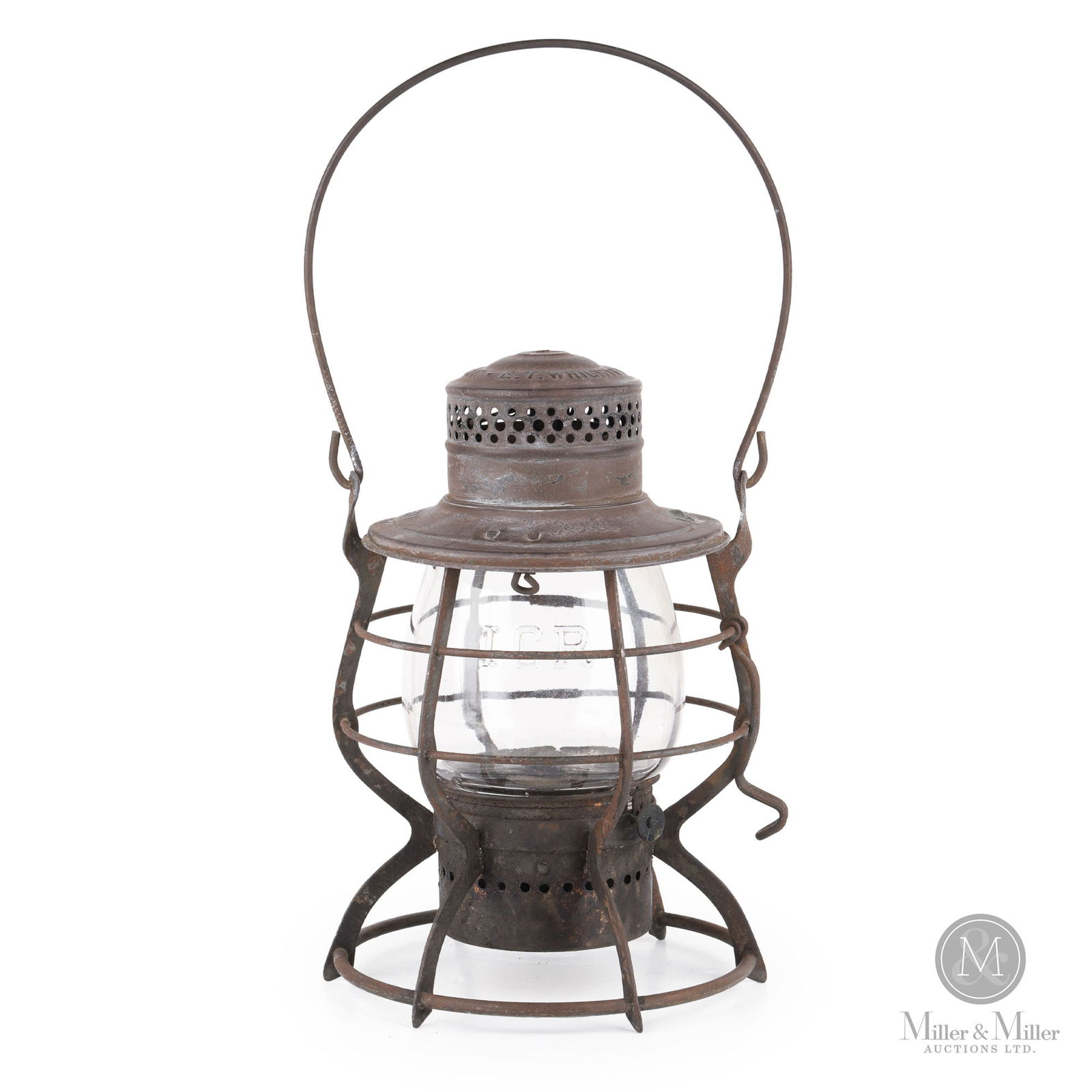 E.T. Wright Intercolonial Railway Brakeman's Lantern (1 of 9)