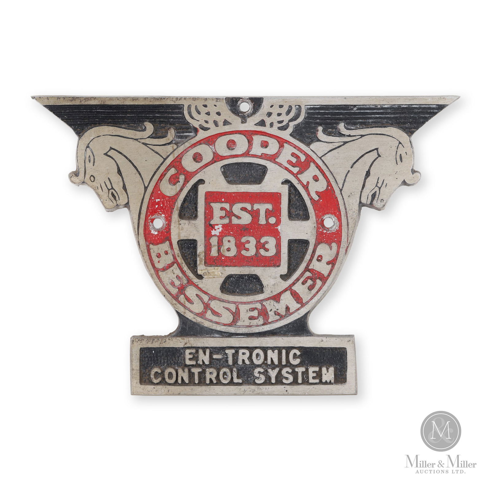 Cooper Bessemer En-Tronic Control System Plaque (1 of 4)