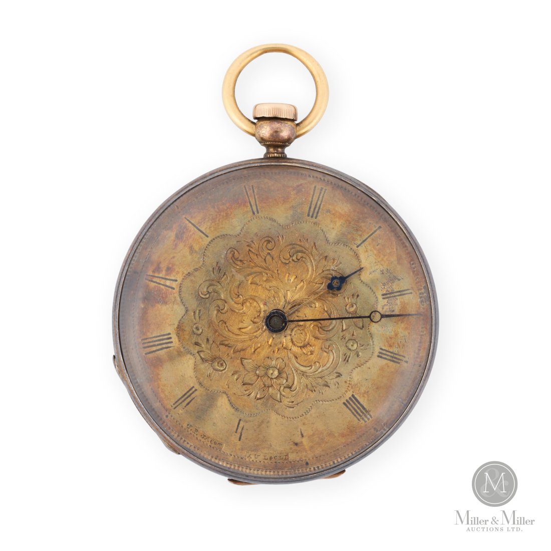J. F. Jacot & Co. 18K Pocket Watch (1 of 10)