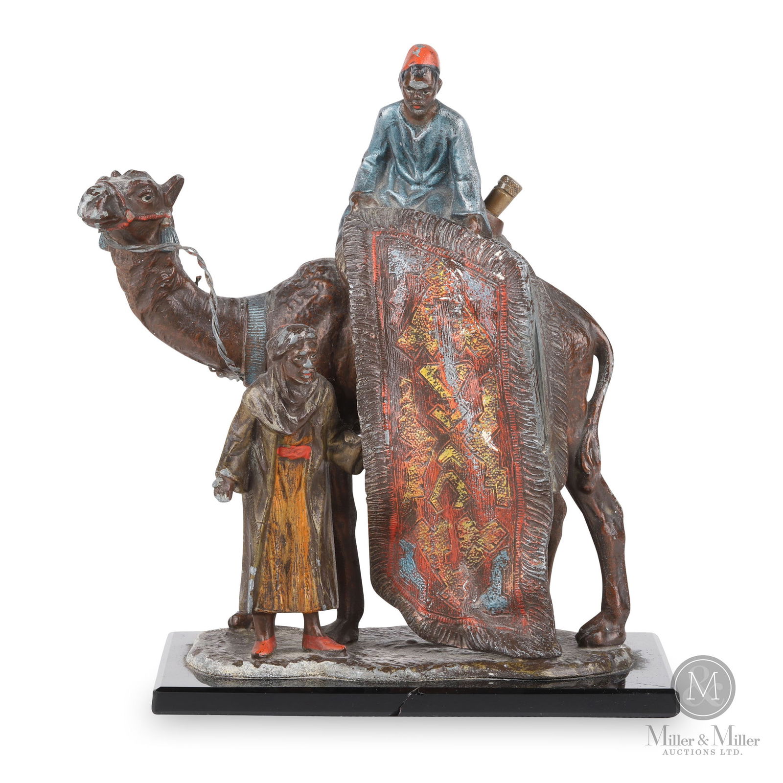 Austrian Cold Painted Rug Seller Cigarette Lighter (1 of 7)